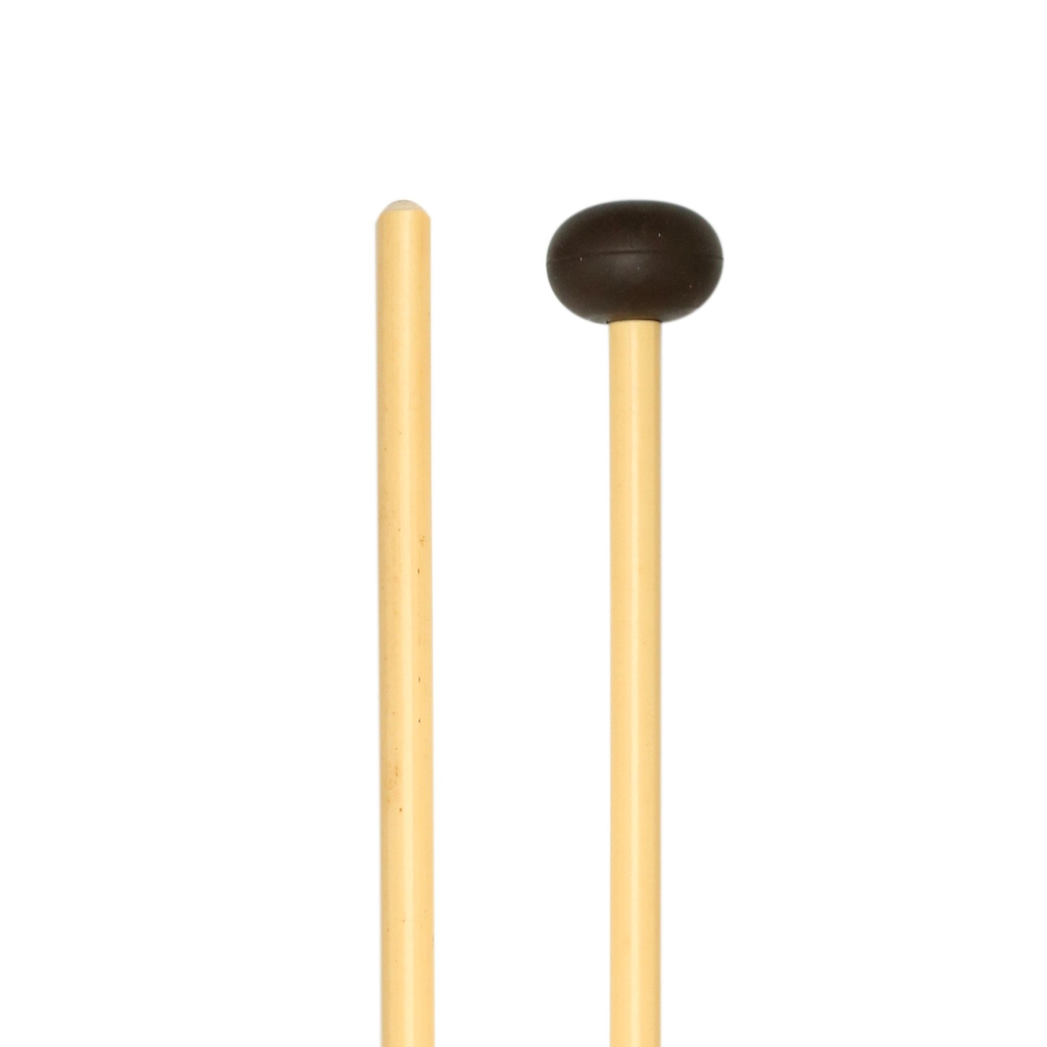 Vic Firth Articulate Series - M402 Medium Soft Rubber Mallets - Oval - Image 3