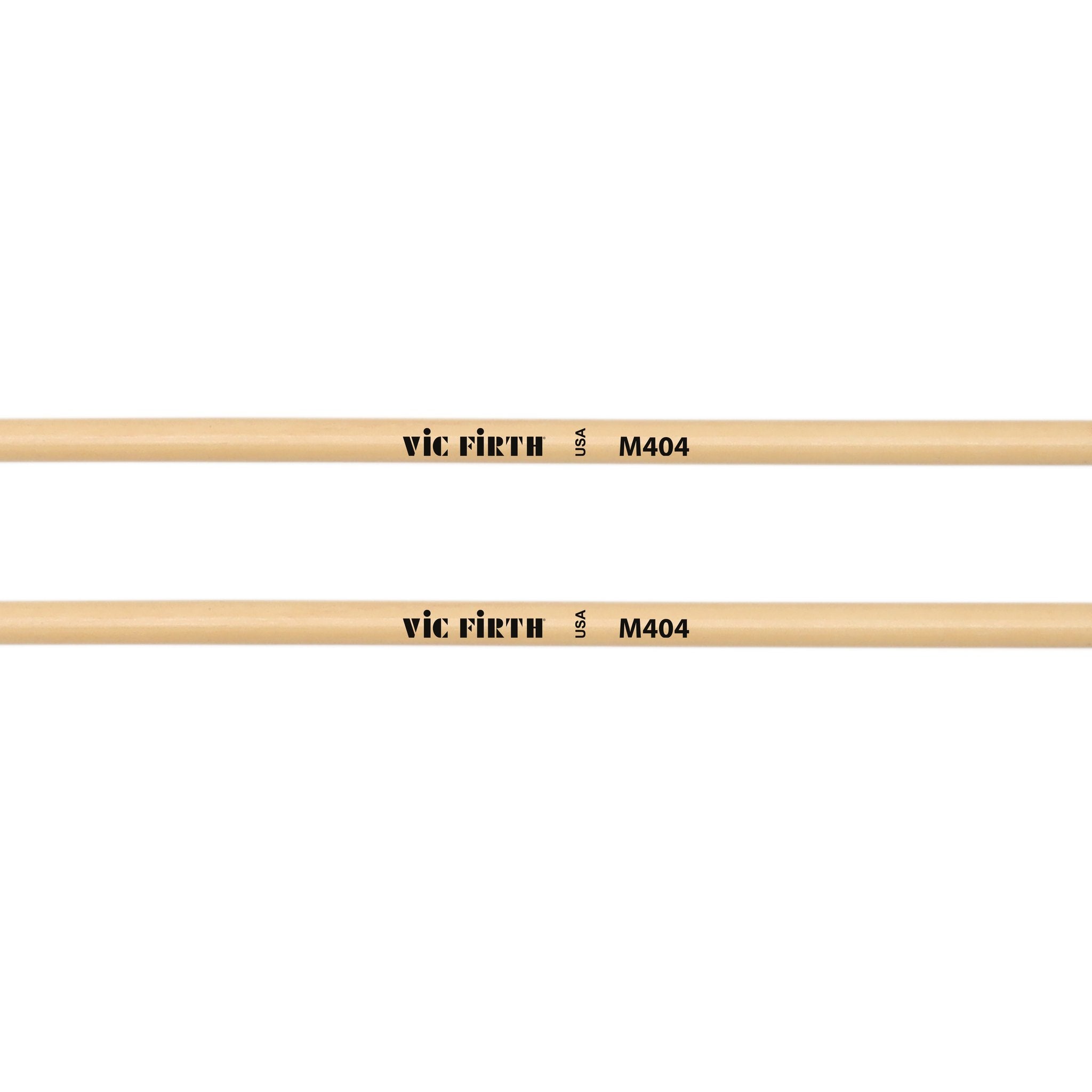 Vic Firth Articulate Series - M404 Medium Hard Rubber Mallet - Oval - Image 2