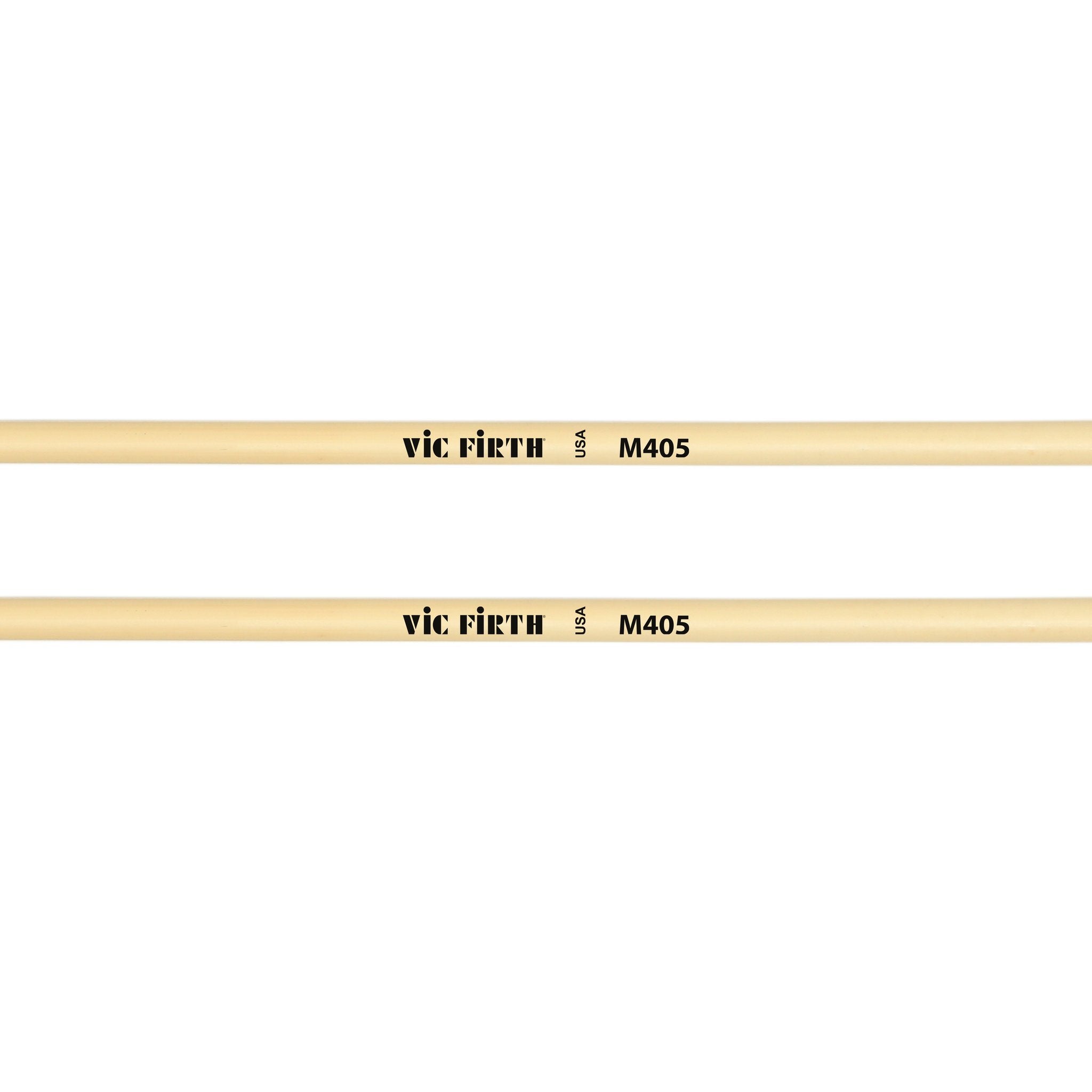 Vic Firth Articulate Series - M405 Hard Rubber Mallets - Oval - Image 2
