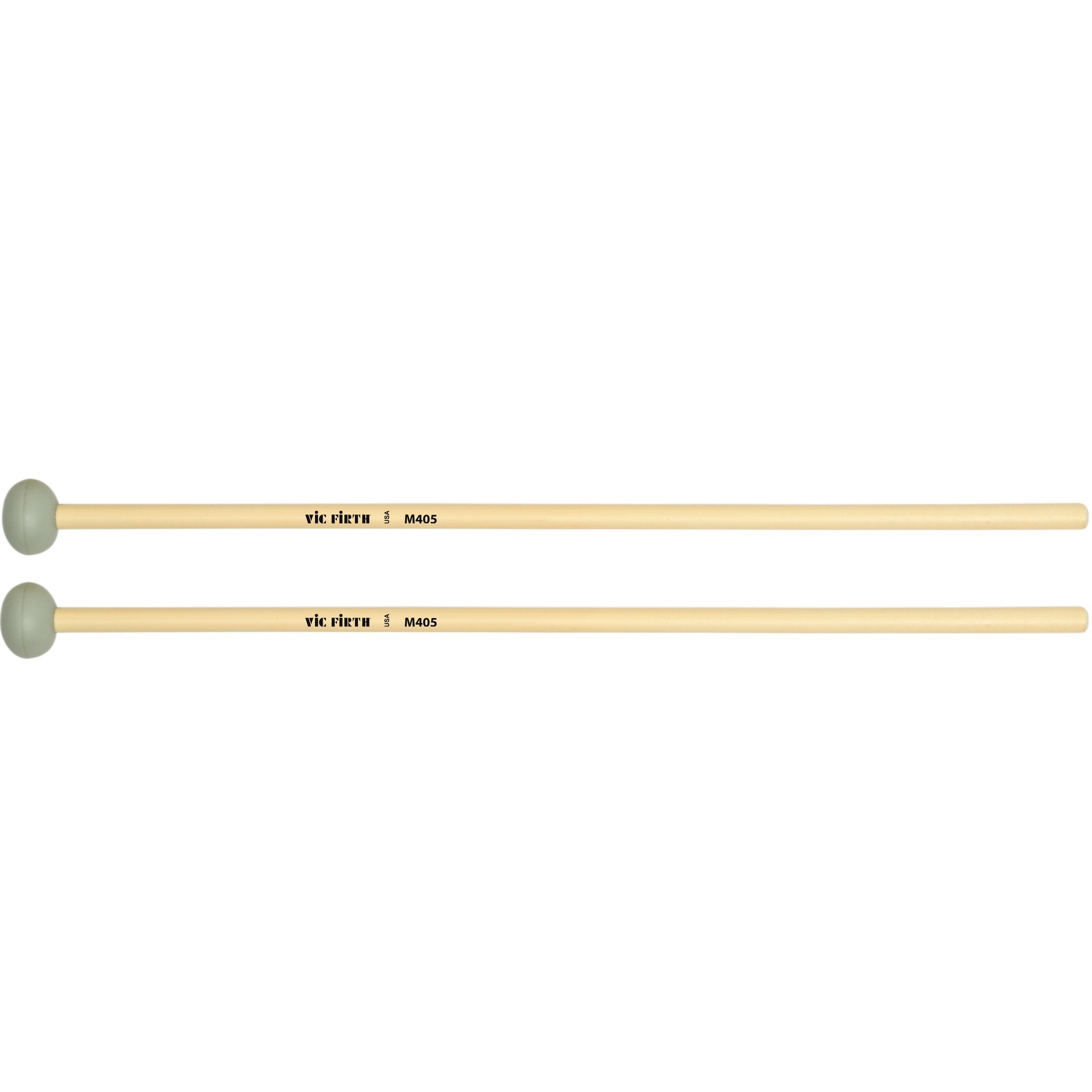 Vic Firth Articulate Series - M405 Hard Rubber Mallets - Oval - Image 1