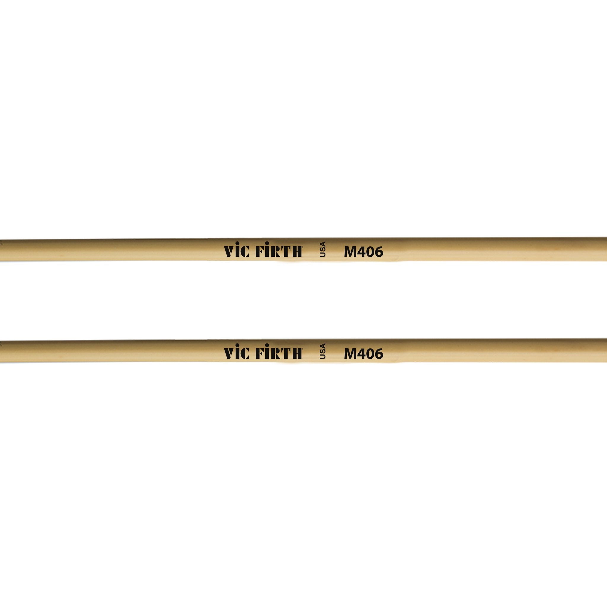 Vic Firth Articulate Series - M406 Extra Soft Rubber Mallets - Round - Image 2