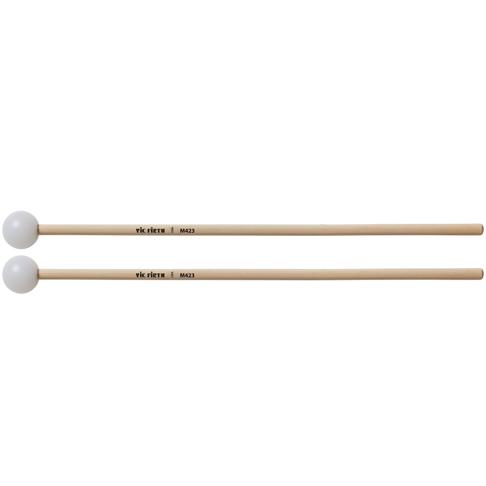 Vic Firth Articulate Series - M423 Xylophone / Glockenspiel Mallets - Weighted Poly - Image 1