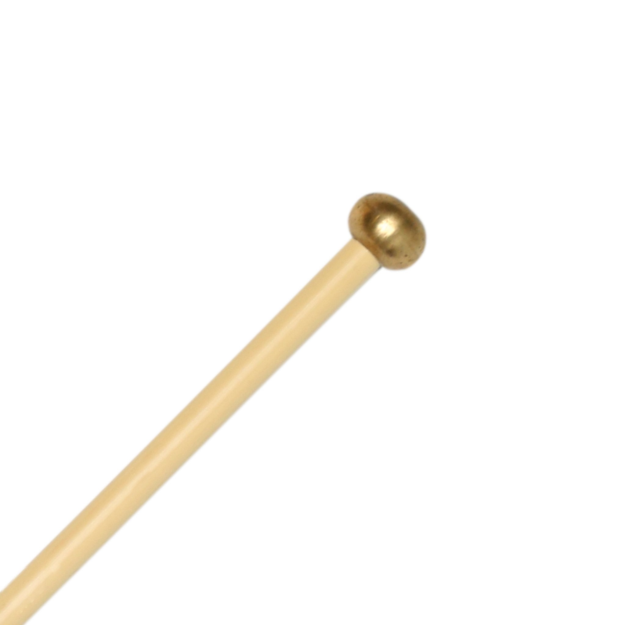 Vic Firth Articulate Series - M453 Glockenspiel Mallets - Brass - Oval - Image 4
