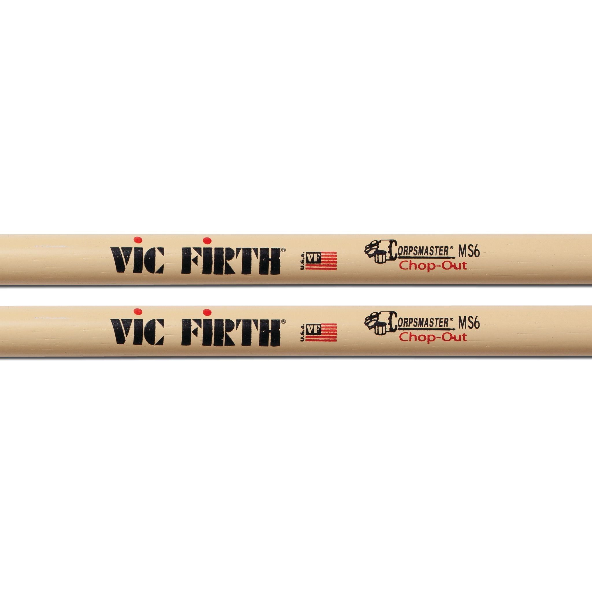 Vic Firth Corpsmaster Chop-Out Practice Drumsticks - Image 2