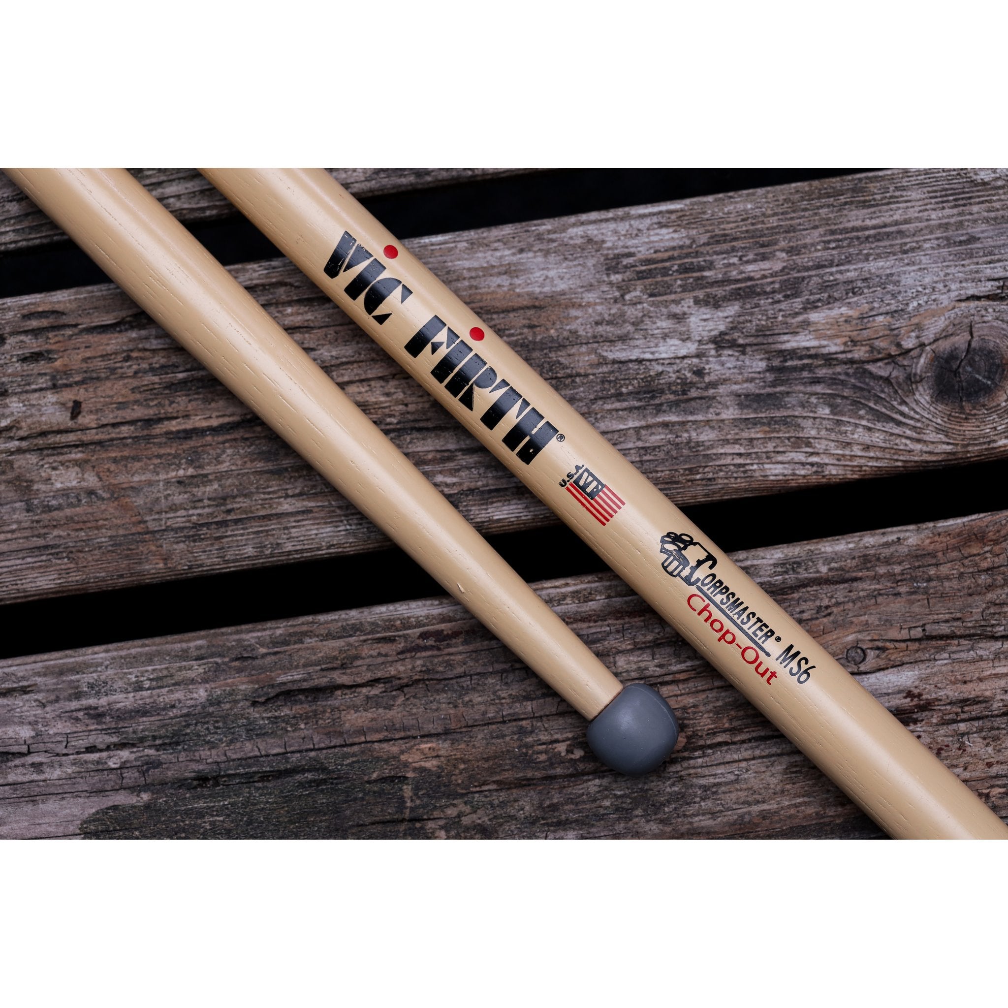 Vic Firth Corpsmaster Chop-Out Practice Drumsticks - Image 7