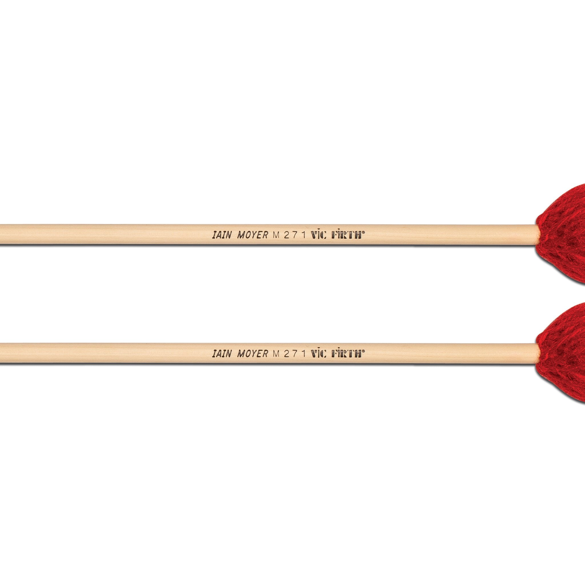 Vic Firth Corpsmaster Iain Moyer Marimba Mallets - Medium To Medium-Hard - Image 2