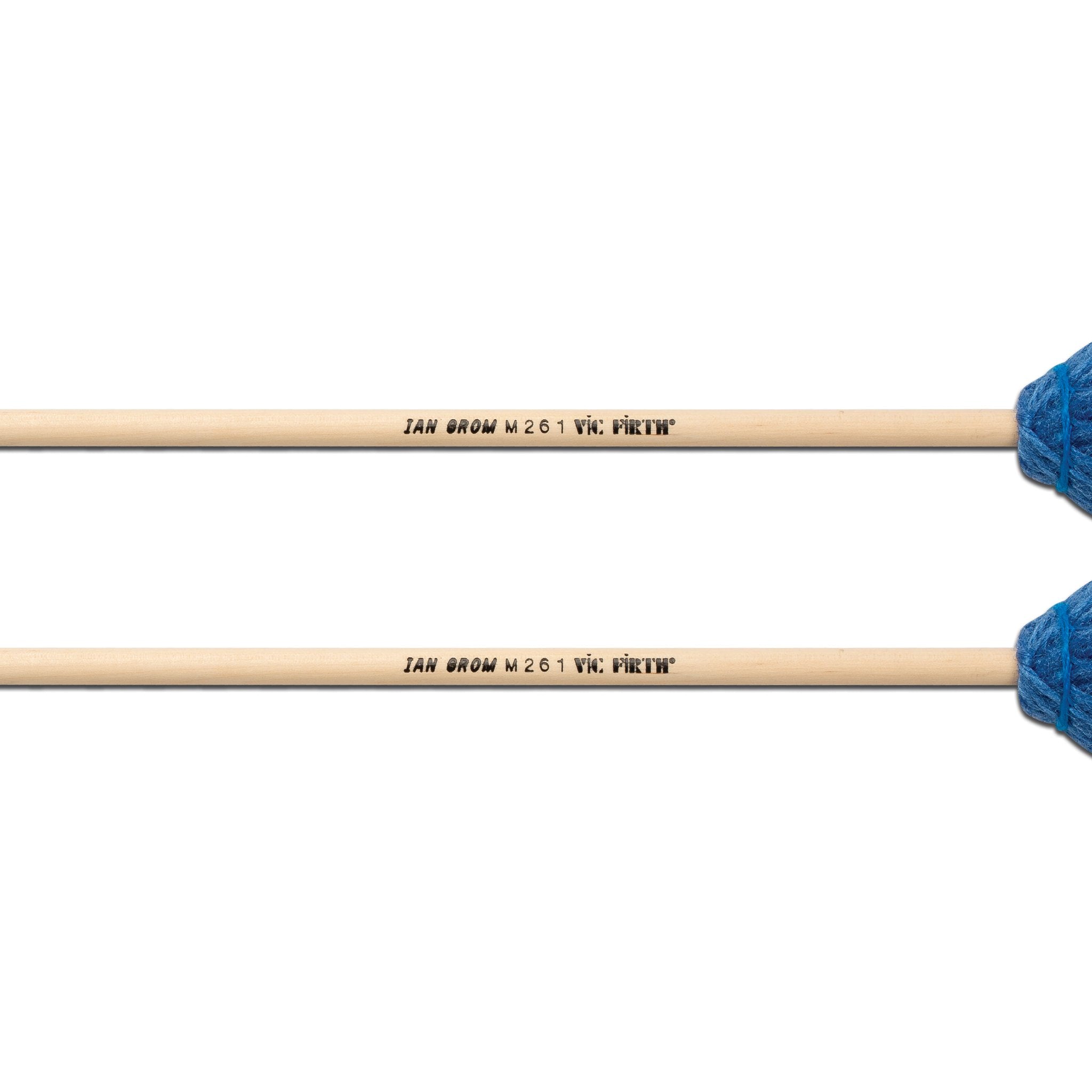 Vic Firth Corpsmaster Ian Grom Series Marimba Mallet - Medium Soft Birch - Image 2