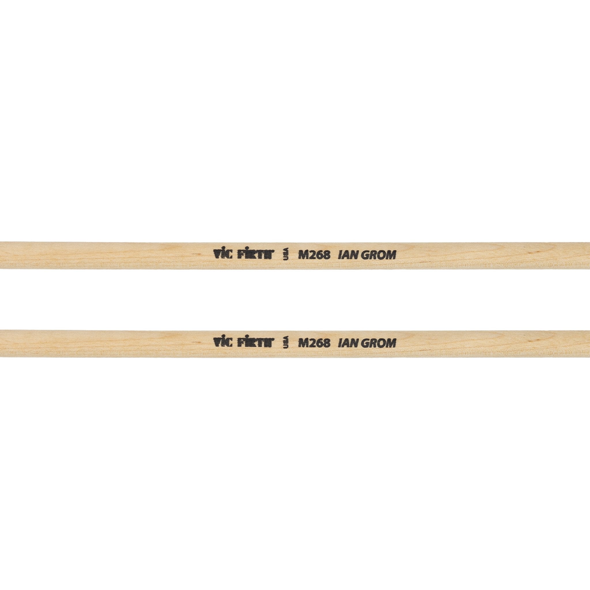 Vic Firth Corpsmaster Ian Grom Series Unwound Keyboard Mallet - Hard Birch - Image 2