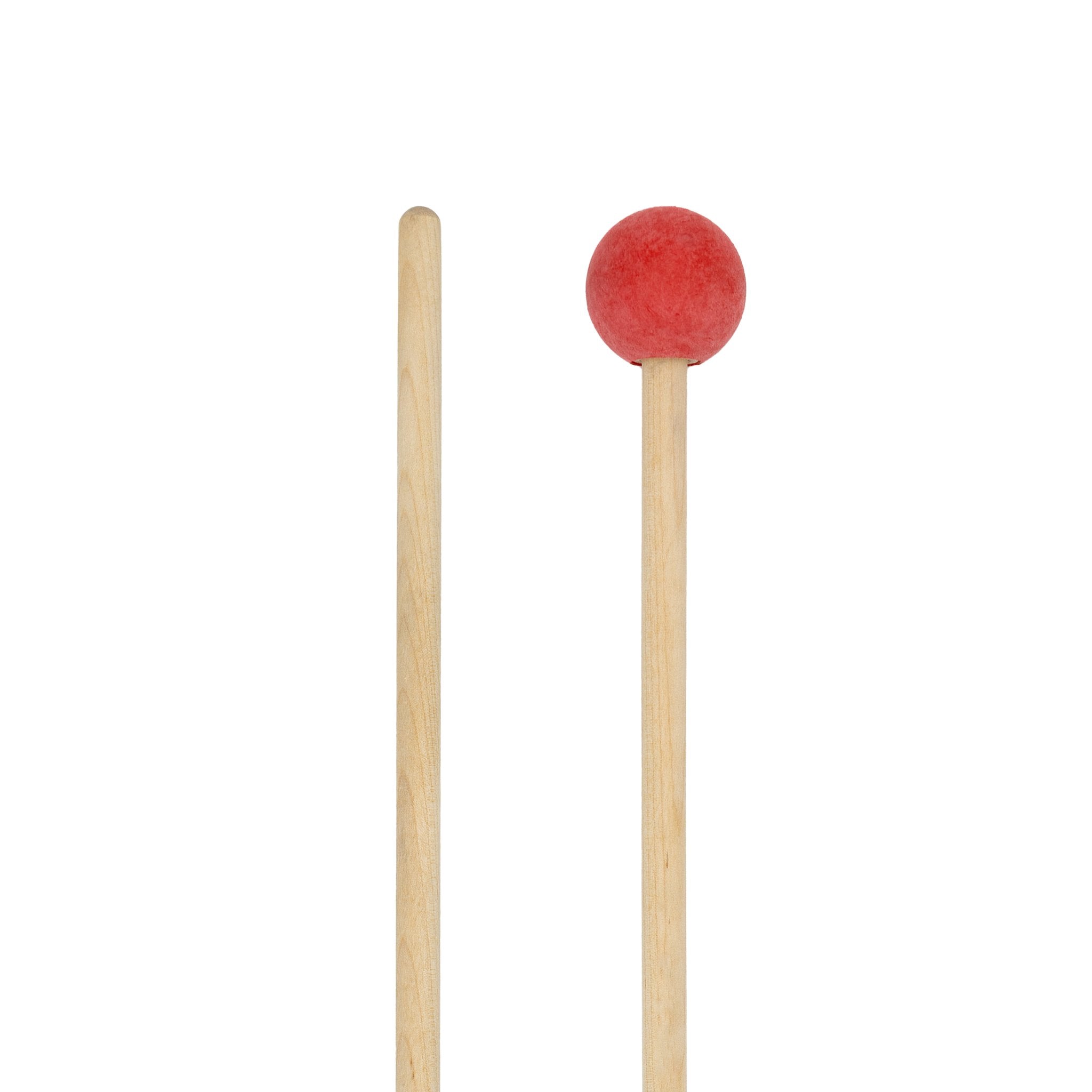 Vic Firth Corpsmaster Ian Grom Series Unwound Keyboard Mallet - Hard Birch - Image 3
