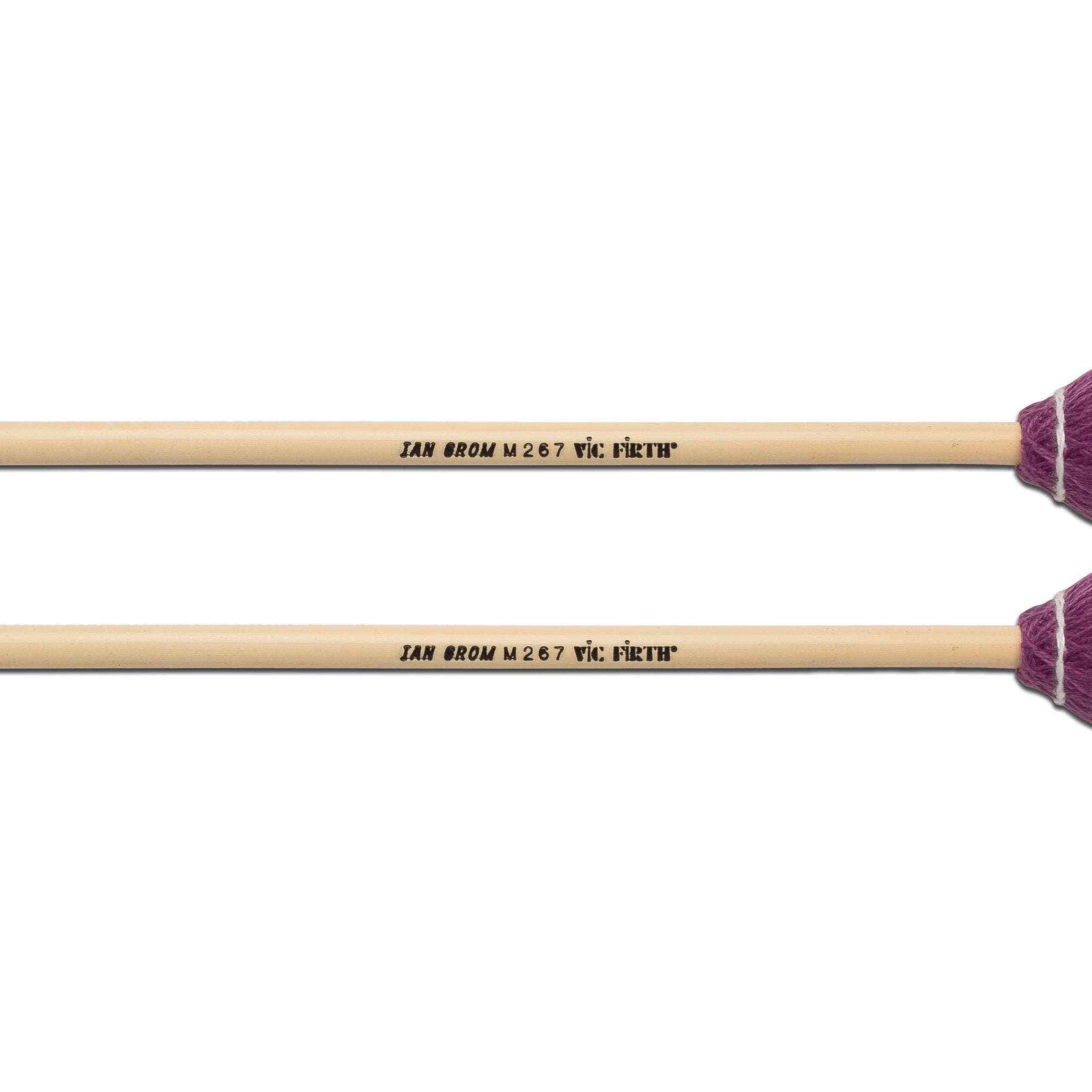 Vic Firth Corpsmaster Ian Grom Series Vibraphone Mallet - Medium Hard Rattan - Image 2