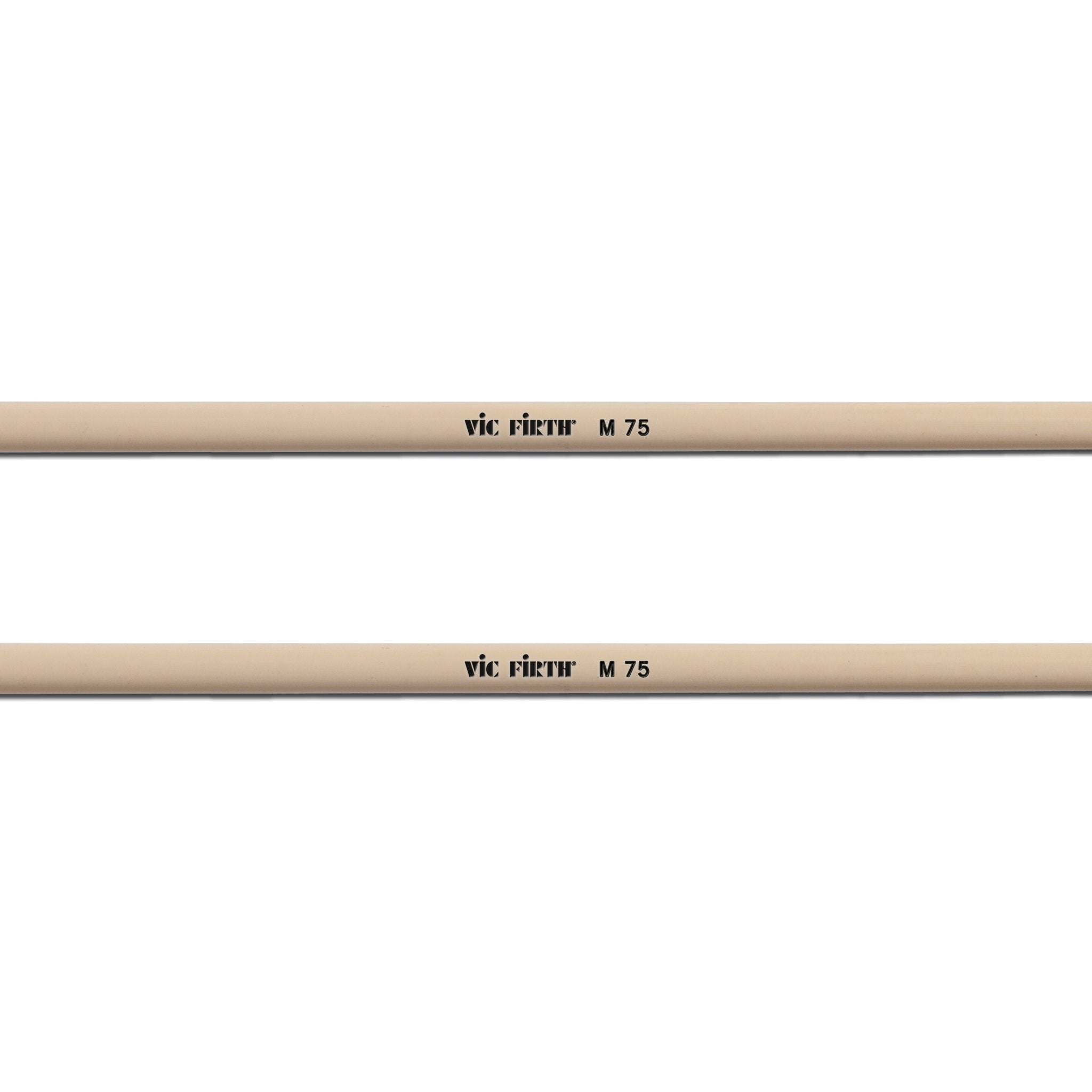 Vic Firth Corpsmaster Keyboard - Rattan, Medium Vibe - Grey Cord - Image 2