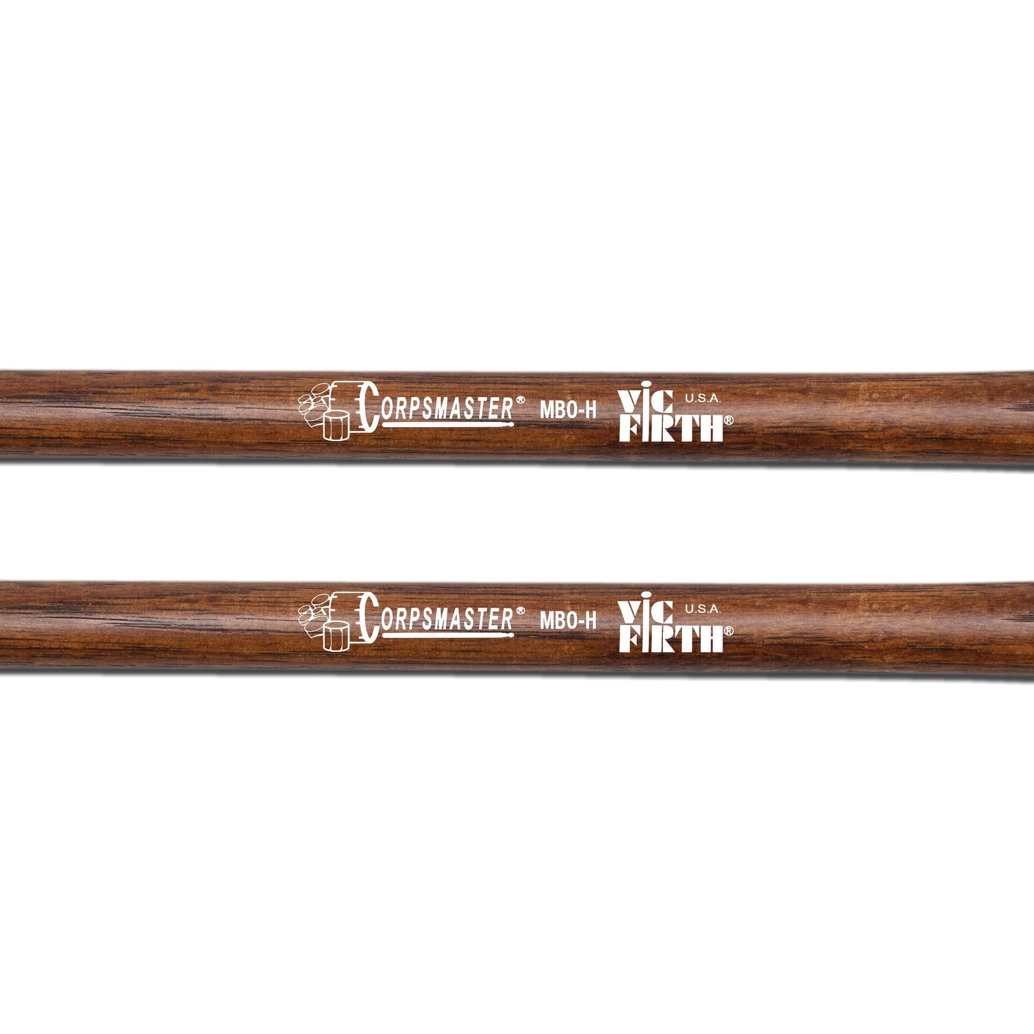 Vic Firth Corpsmaster MB0H Hard Bass Drum Mallets - X-Small - Image 2