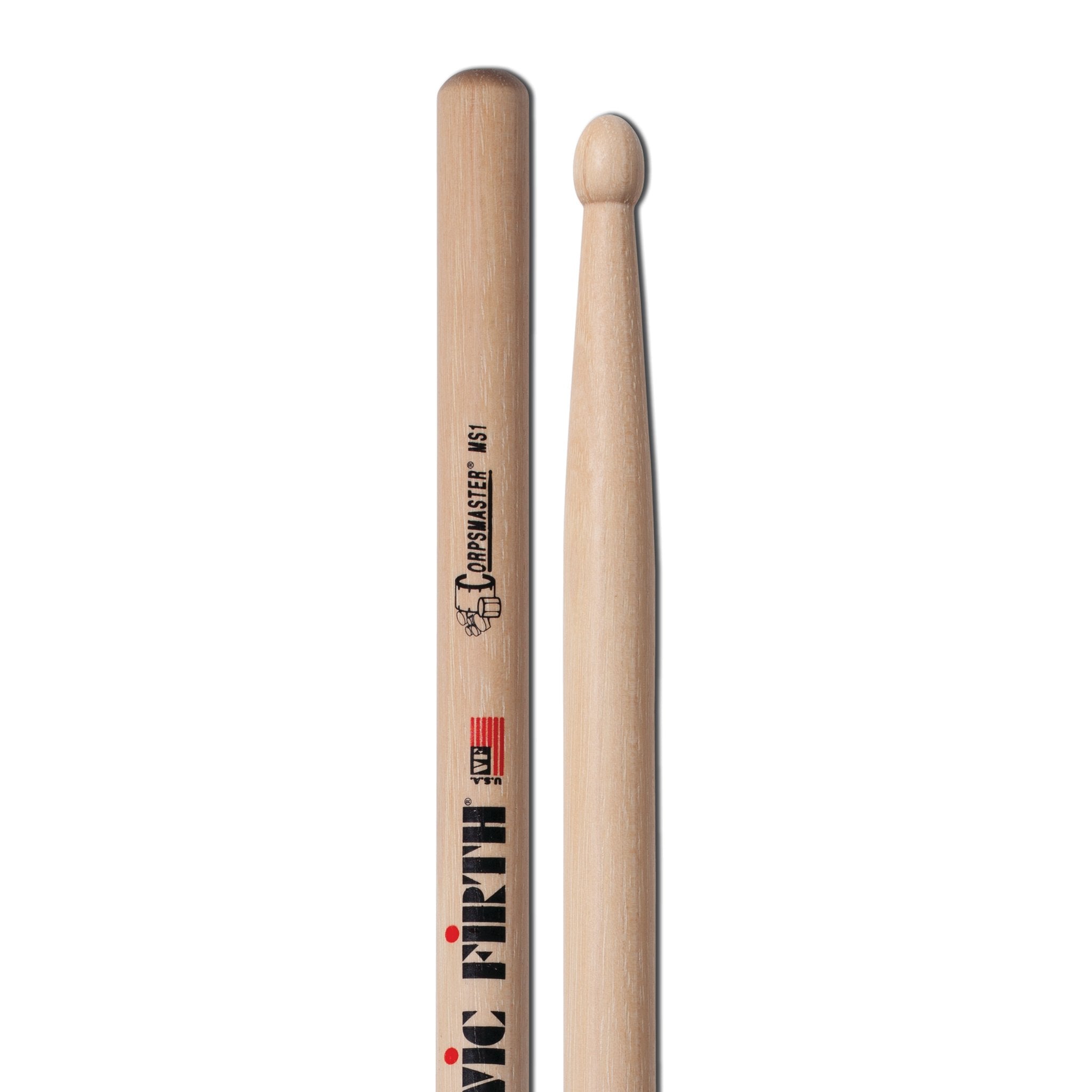 Vic Firth Corpsmaster MS1 Snare Drumsticks - Image 3