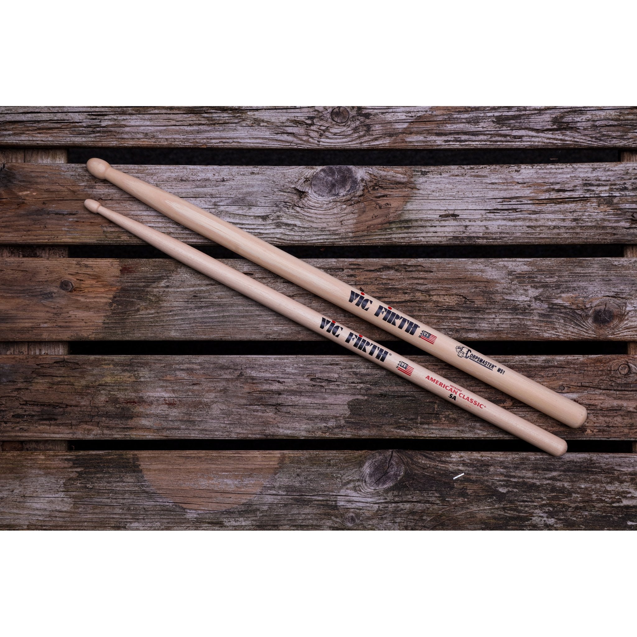 Vic Firth Corpsmaster MS1 Snare Drumsticks - Image 5