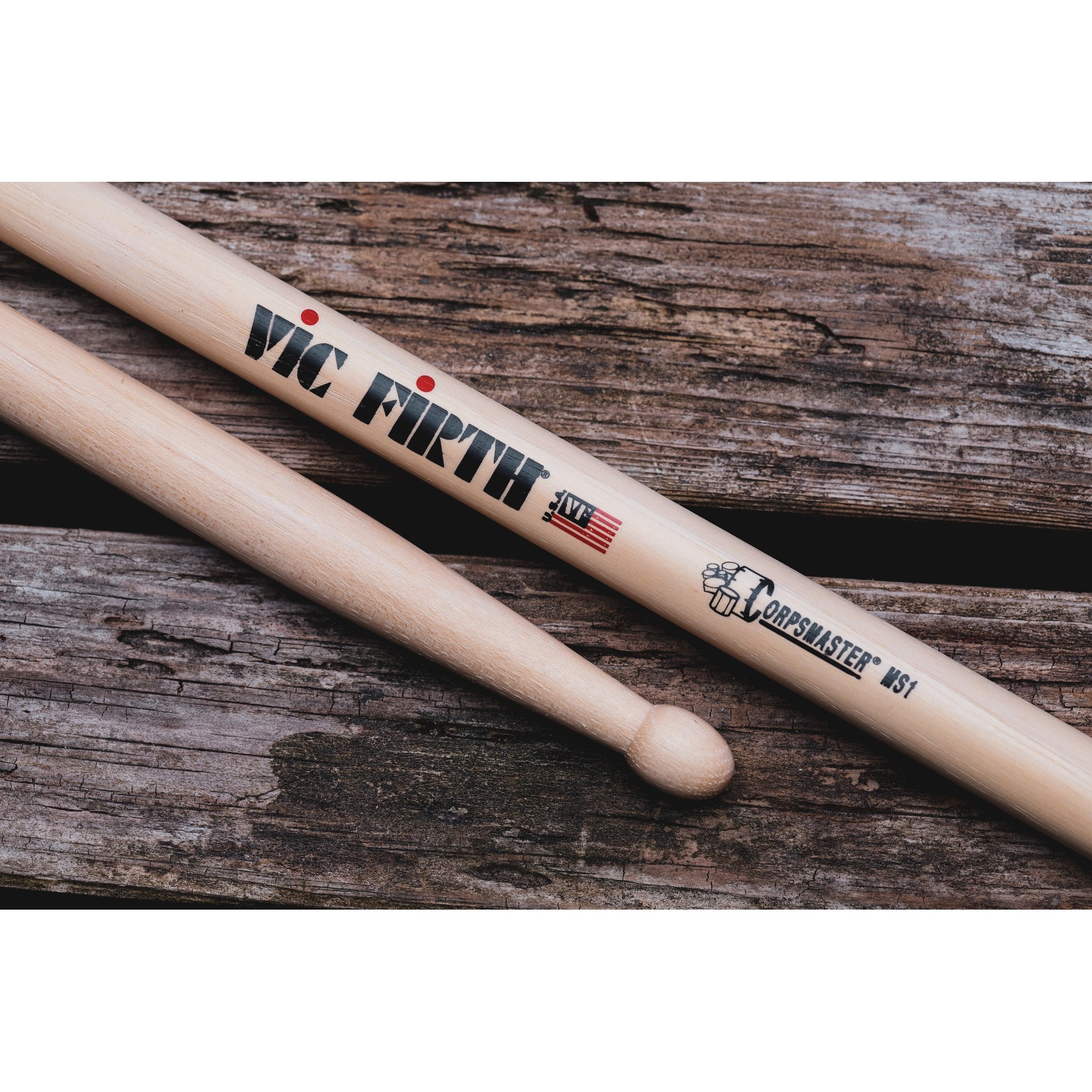 Vic Firth Corpsmaster MS1 Snare Drumsticks - Image 7