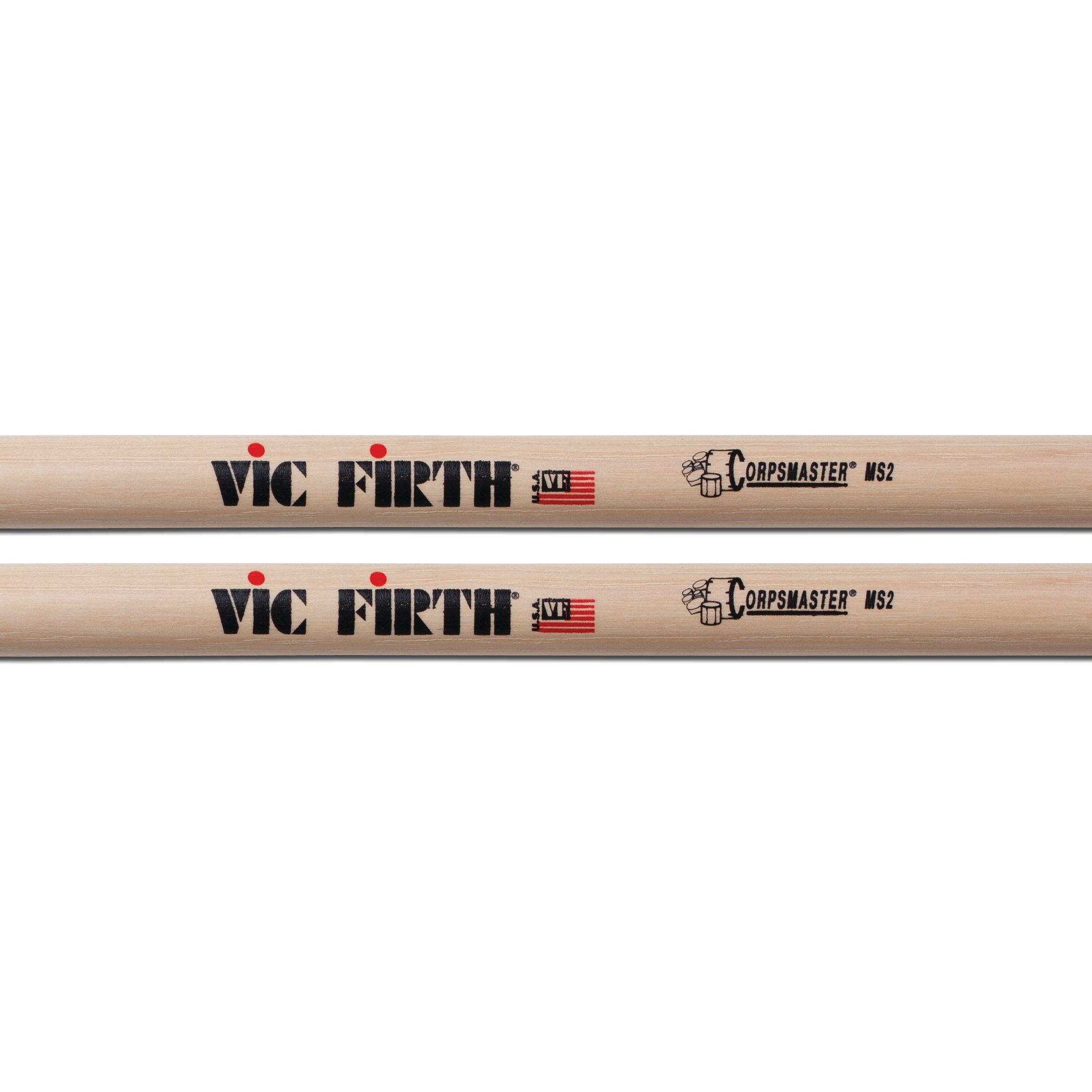 Vic Firth Corpsmaster MS2 Snare Drumsticks - Image 2