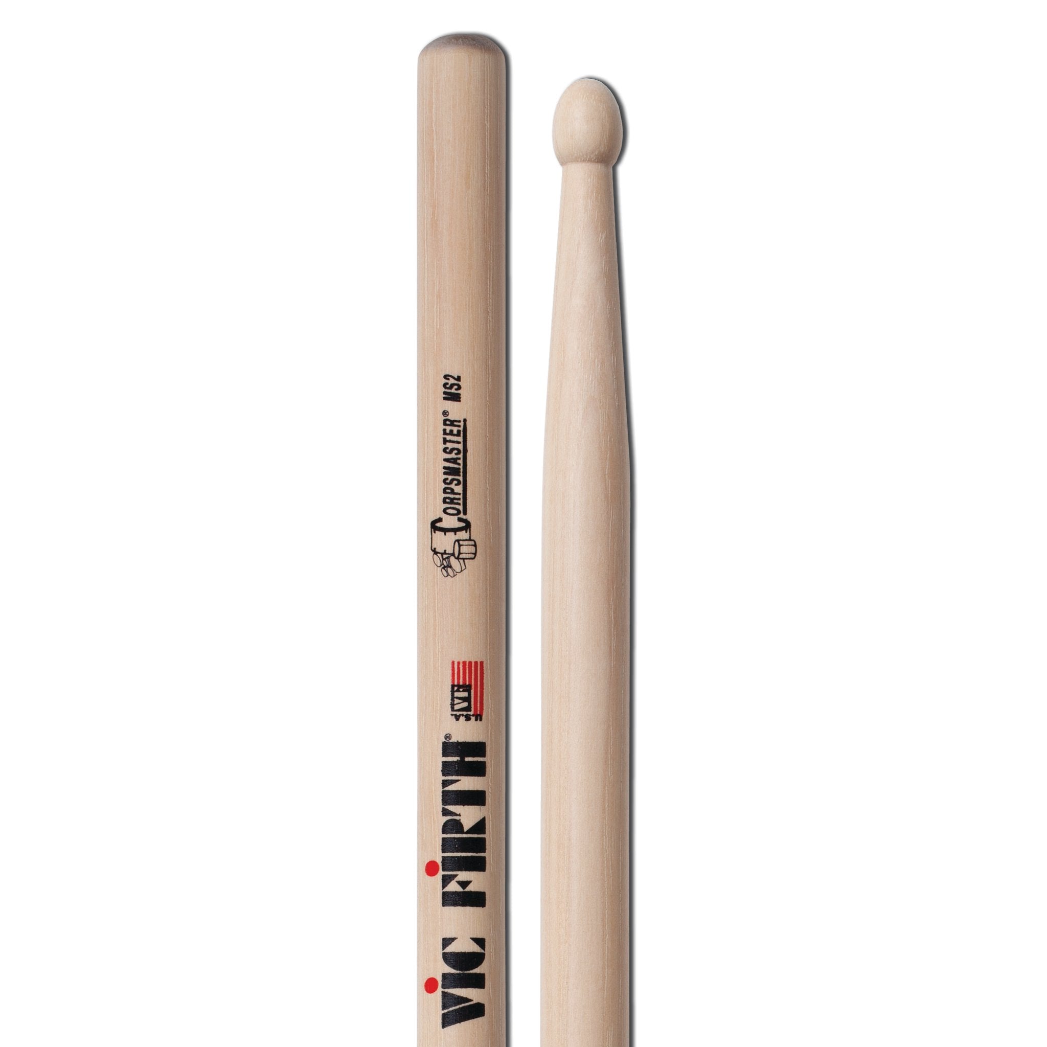 Vic Firth Corpsmaster MS2 Snare Drumsticks - Image 3