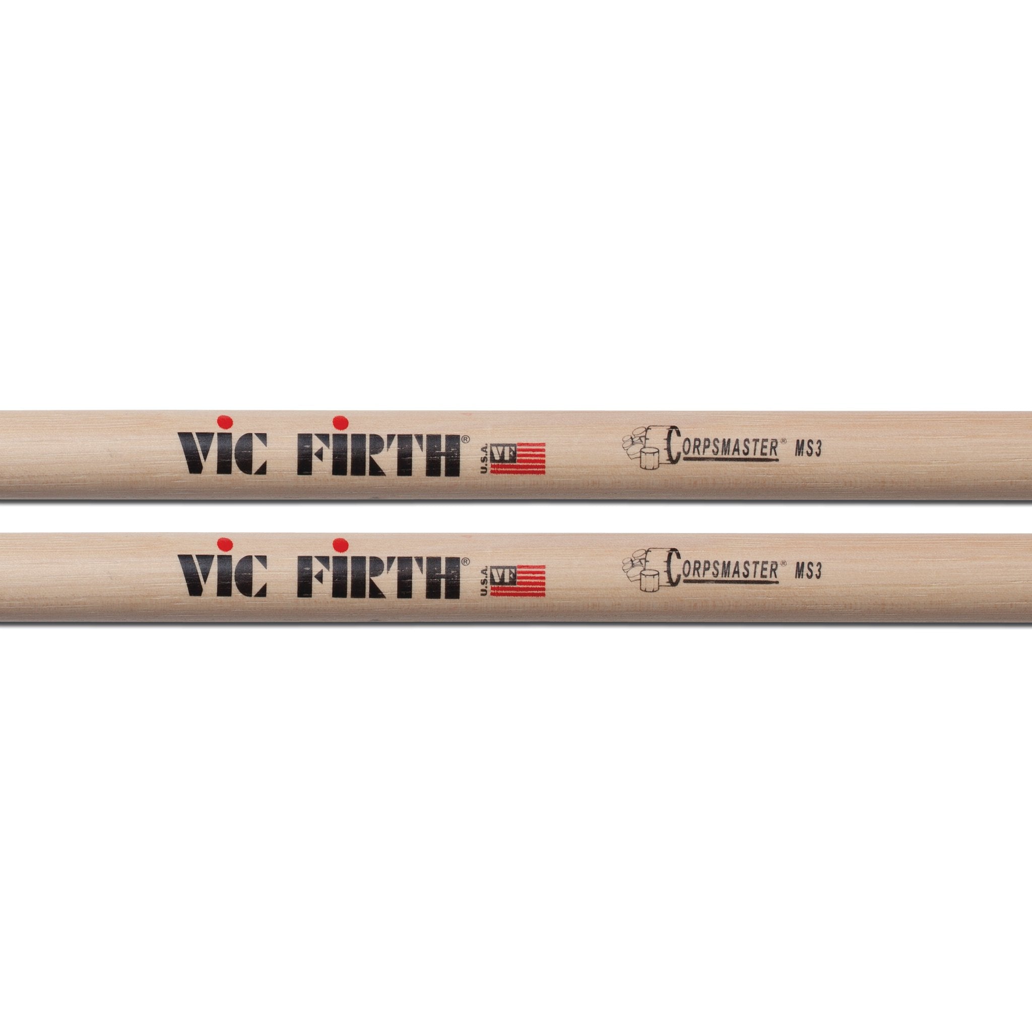 Vic Firth Corpsmaster MS3 Snare Drumsticks - Image 2