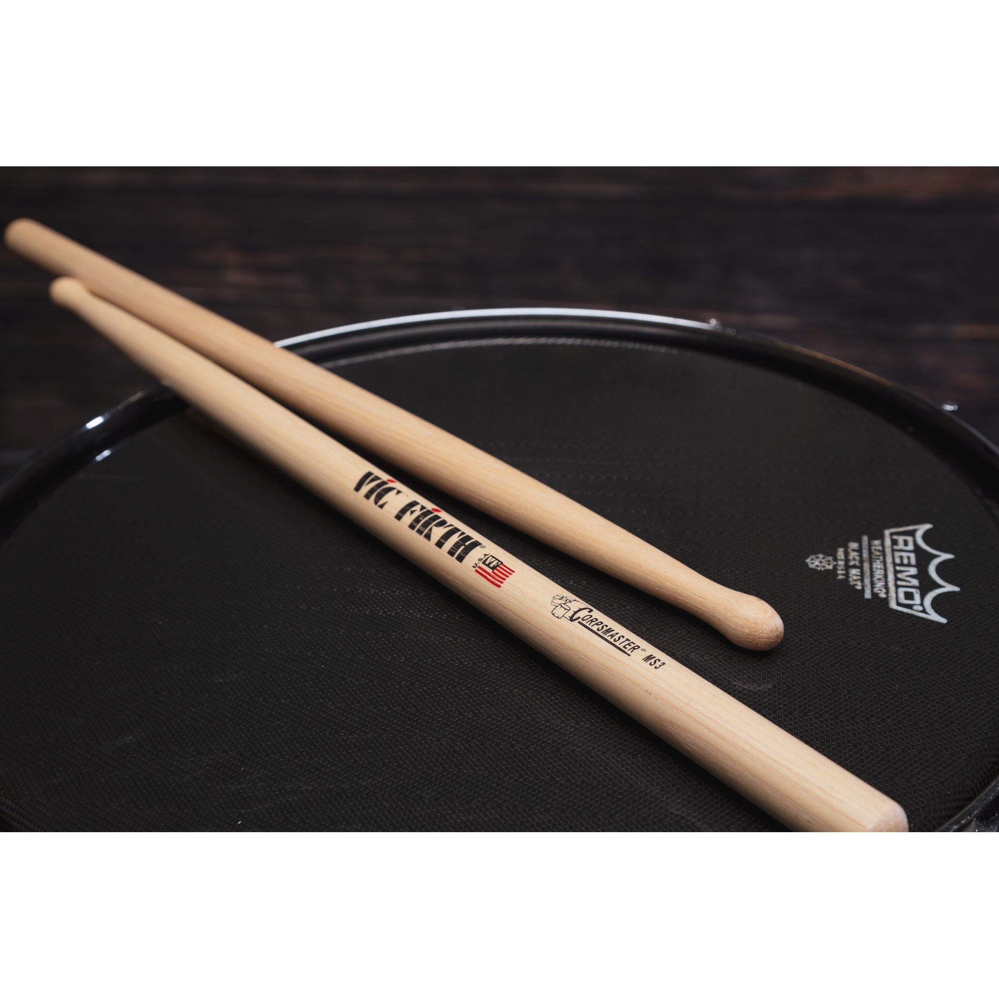 Vic Firth Corpsmaster MS3 Snare Drumsticks - Image 5