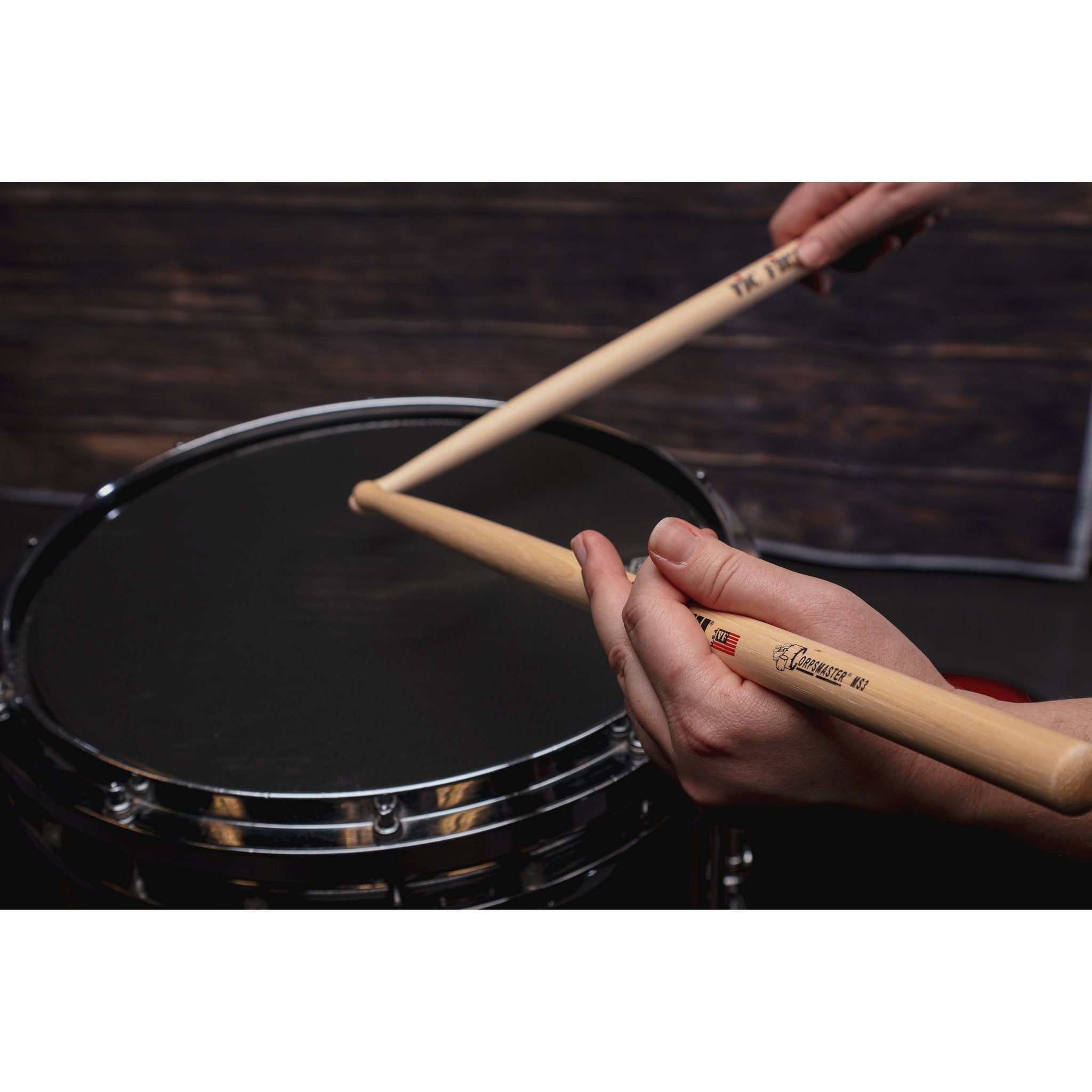 Vic Firth Corpsmaster MS3 Snare Drumsticks - Image 8