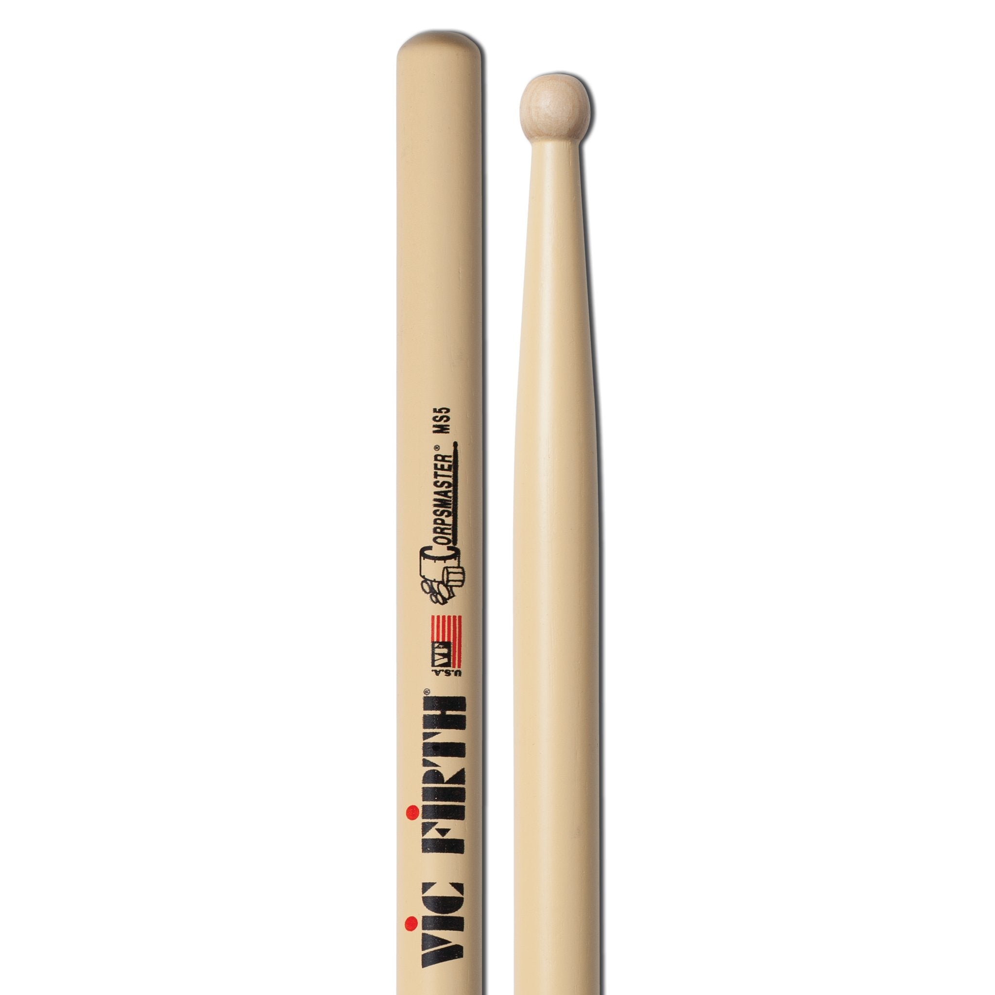 Vic Firth Corpsmaster MS5 Snare Drumsticks - Image 3