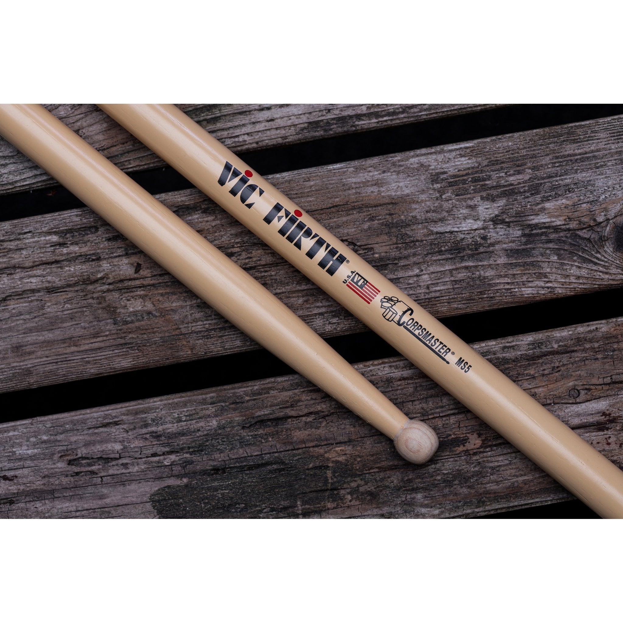 Vic Firth Corpsmaster MS5 Snare Drumsticks - Image 5