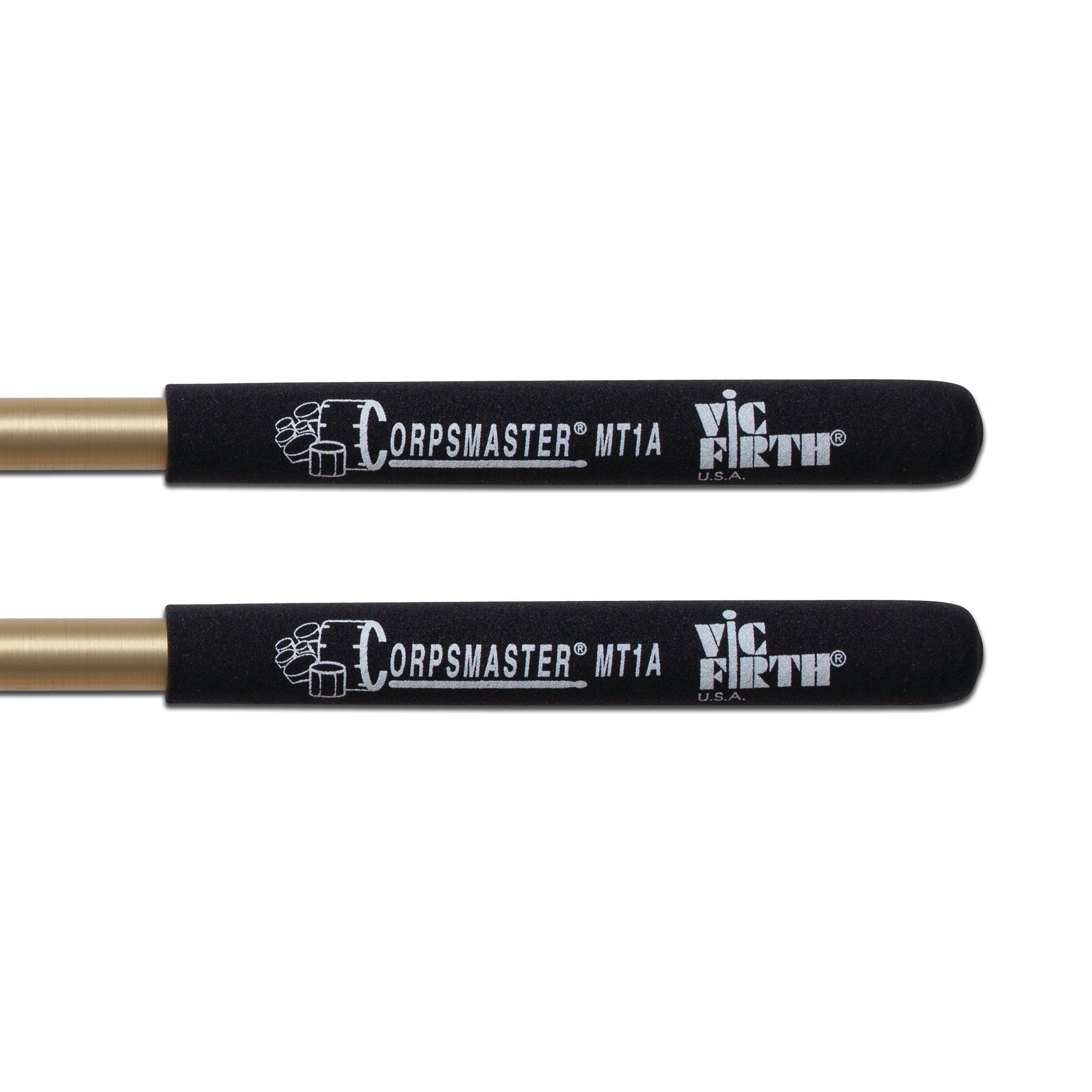 Vic Firth Corpsmaster MT1A Multi-Tenor Mallets - X.Hard - Image 2