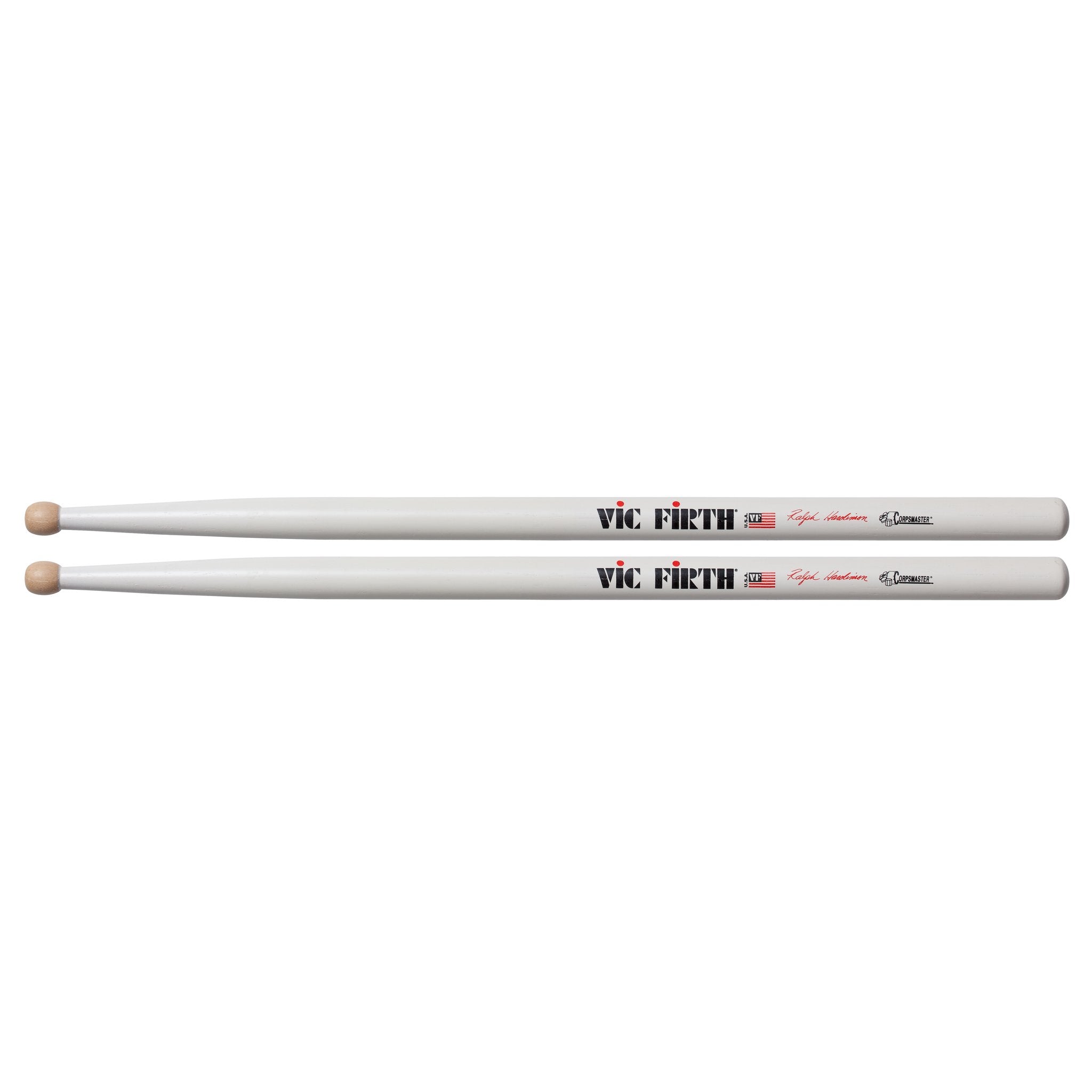 Vic Firth Corpsmaster Ralph Hardimon Signature Snare Drumsticks SRH Band Camp Pack 1