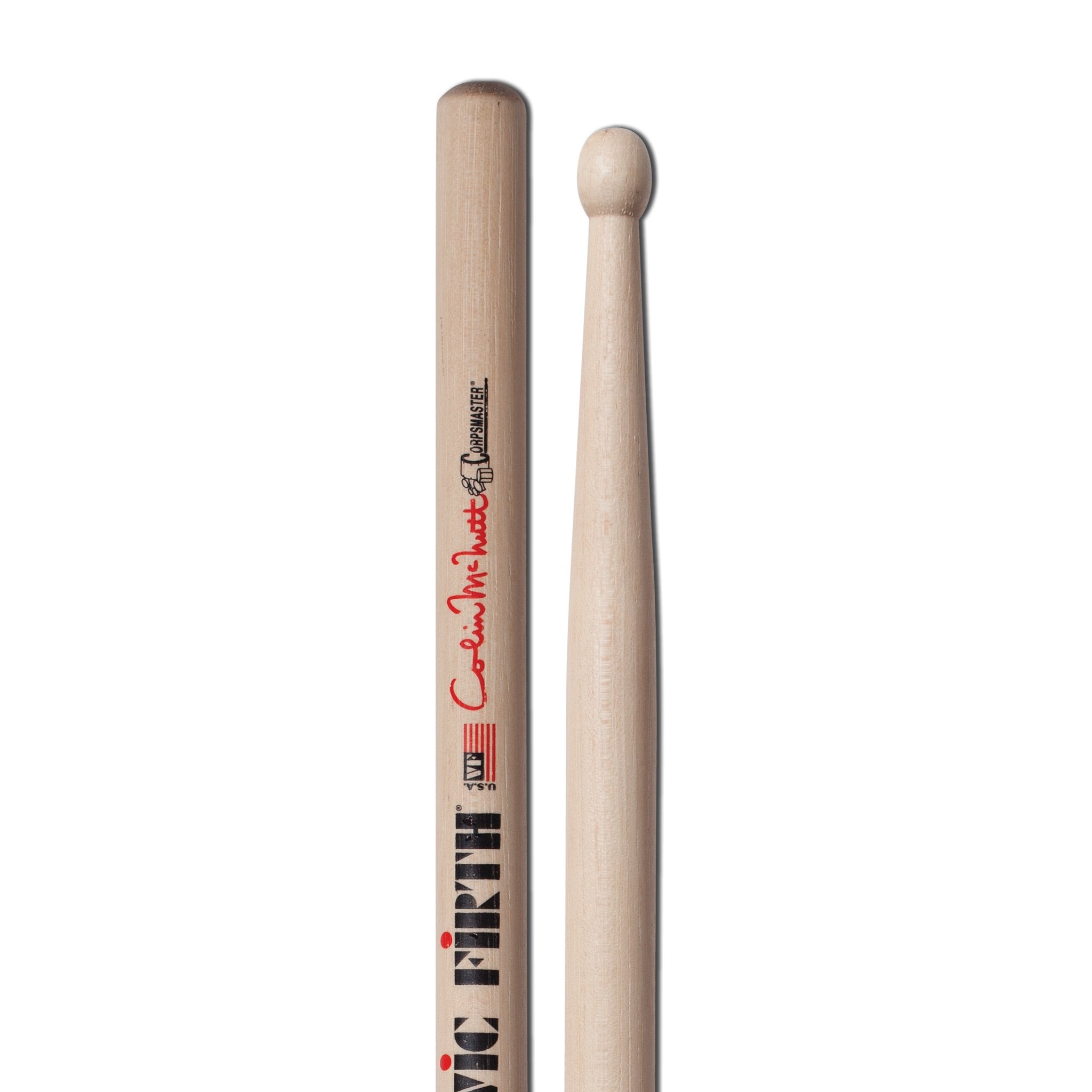 Vic Firth Corpsmaster Signature Snare Drumsticks - Colin McNutt - Image 3