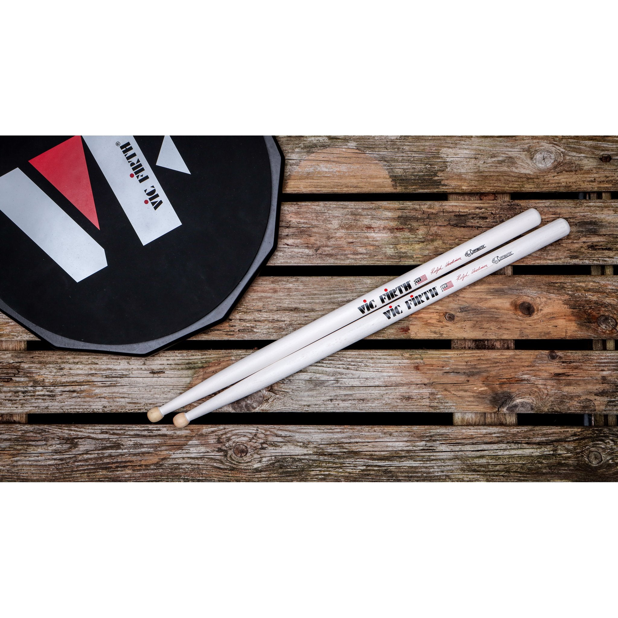 Vic Firth Corpsmaster Signature Snare Drumsticks - Ralph Hardimon - Image 7