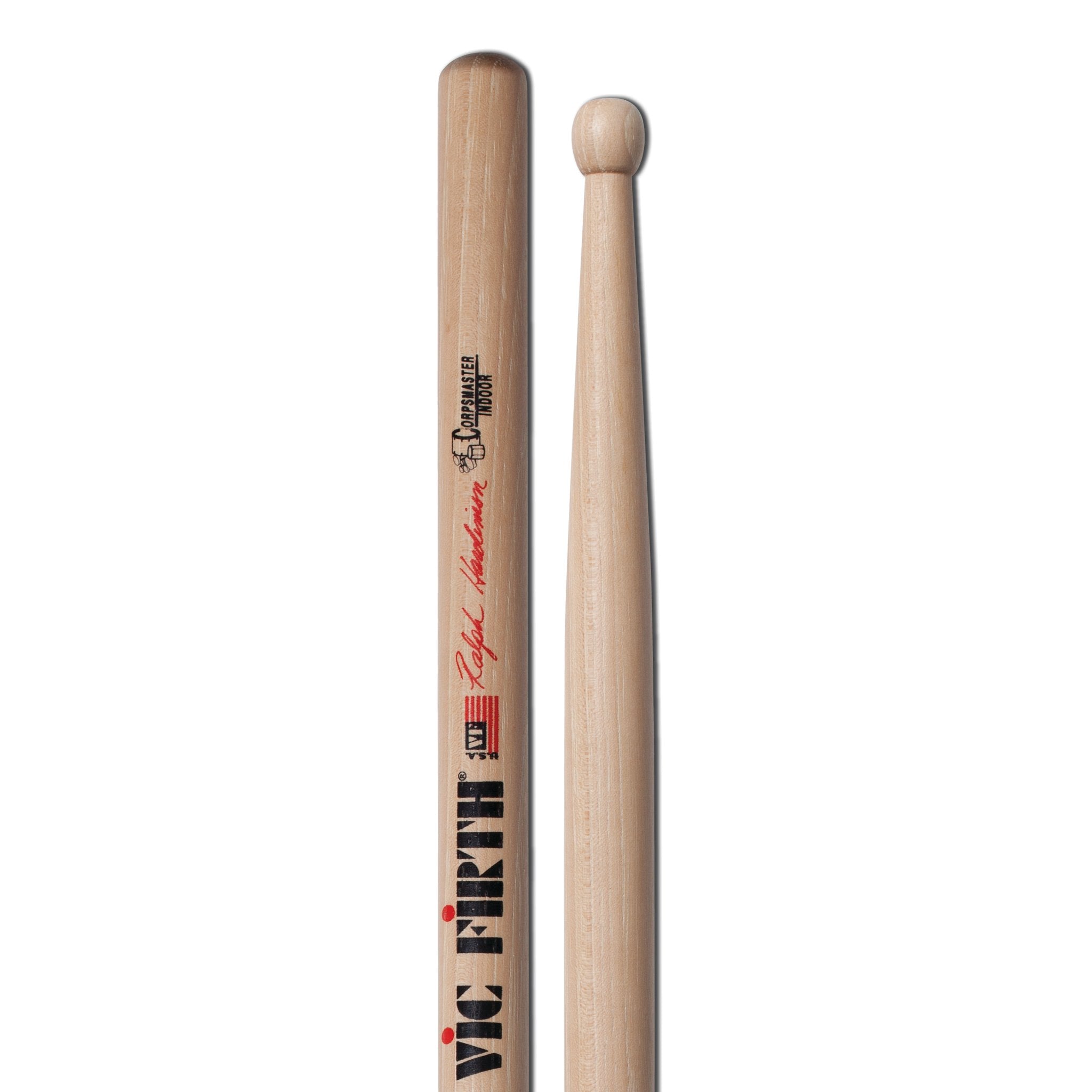 Vic Firth Corpsmaster Signature Snare Drumsticks - Ralph Hardimon Indoor - Image 3
