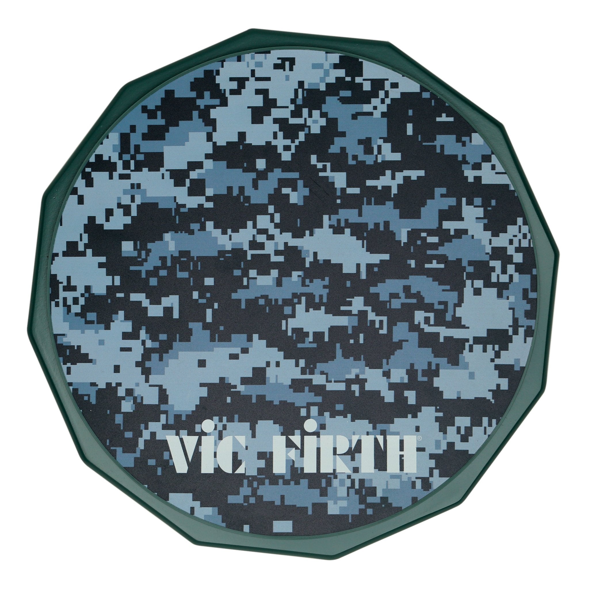 Vic Firth Drum Practice Pad - 6" - Digital Camo - Image 1