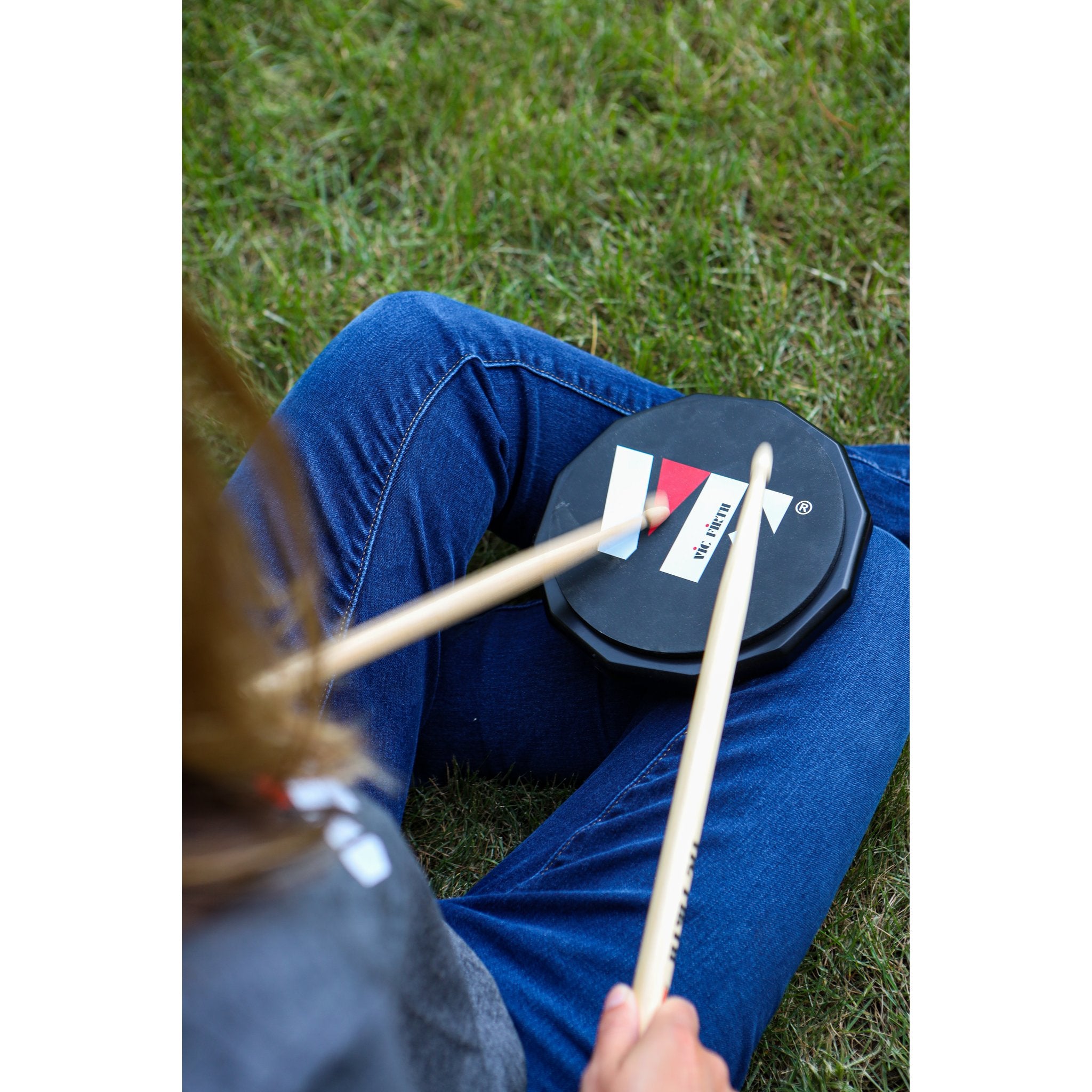 Vic Firth Drum Practice Pad - 6" - Logo Graphic - Image 3