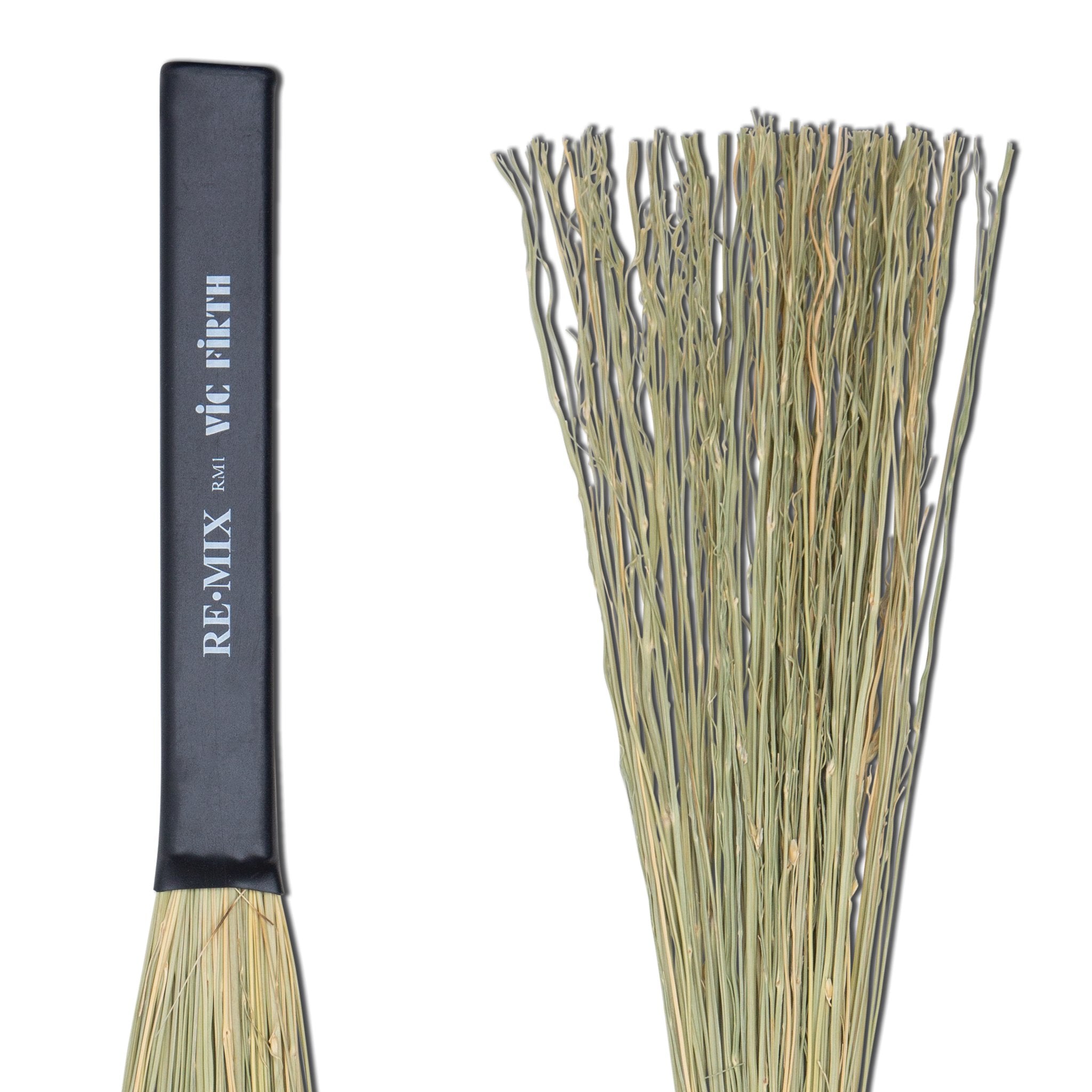 Vic Firth Re-mix Brushes - Broomcorn - Image 3