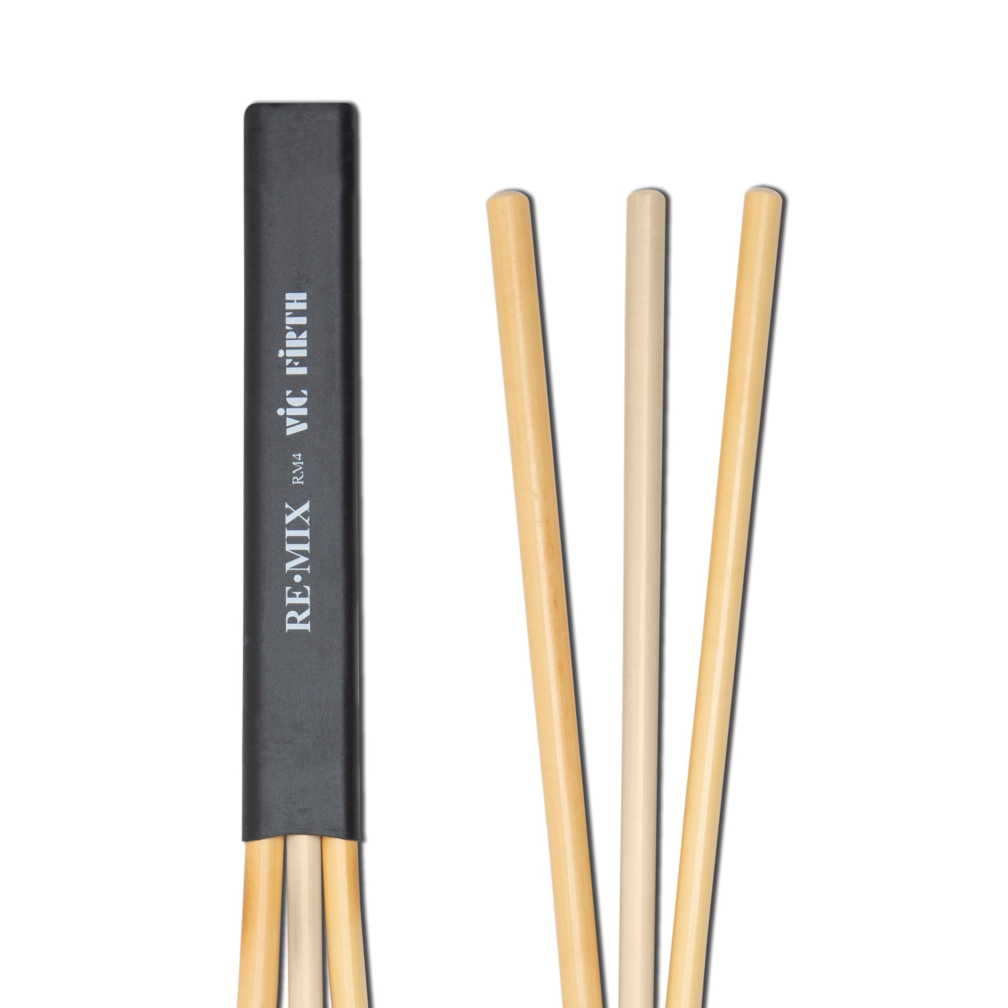 Vic Firth Re-Mix Brushes - Rattan & Birch - Image 3