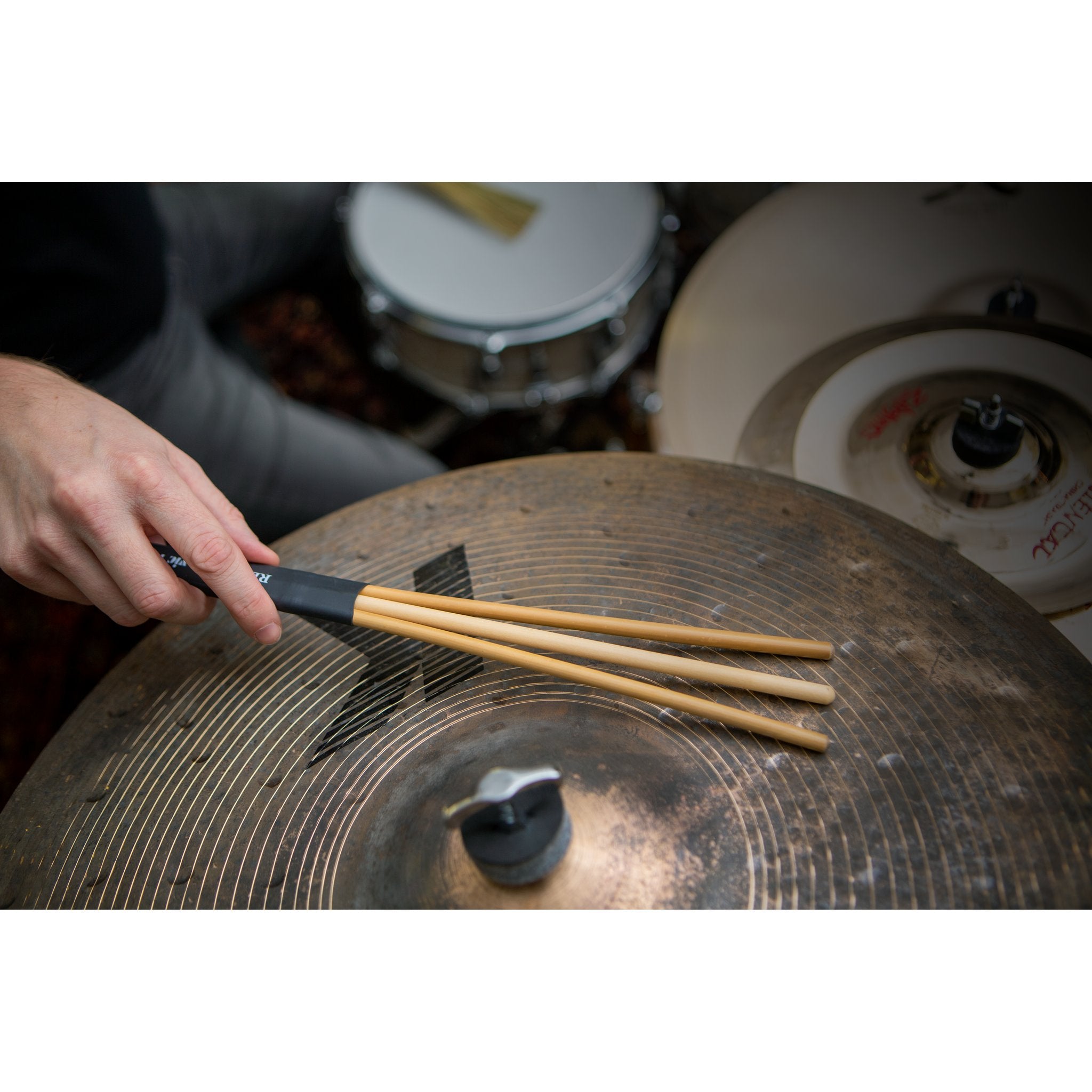 Vic Firth Re-Mix Brushes - Rattan & Birch - Image 5