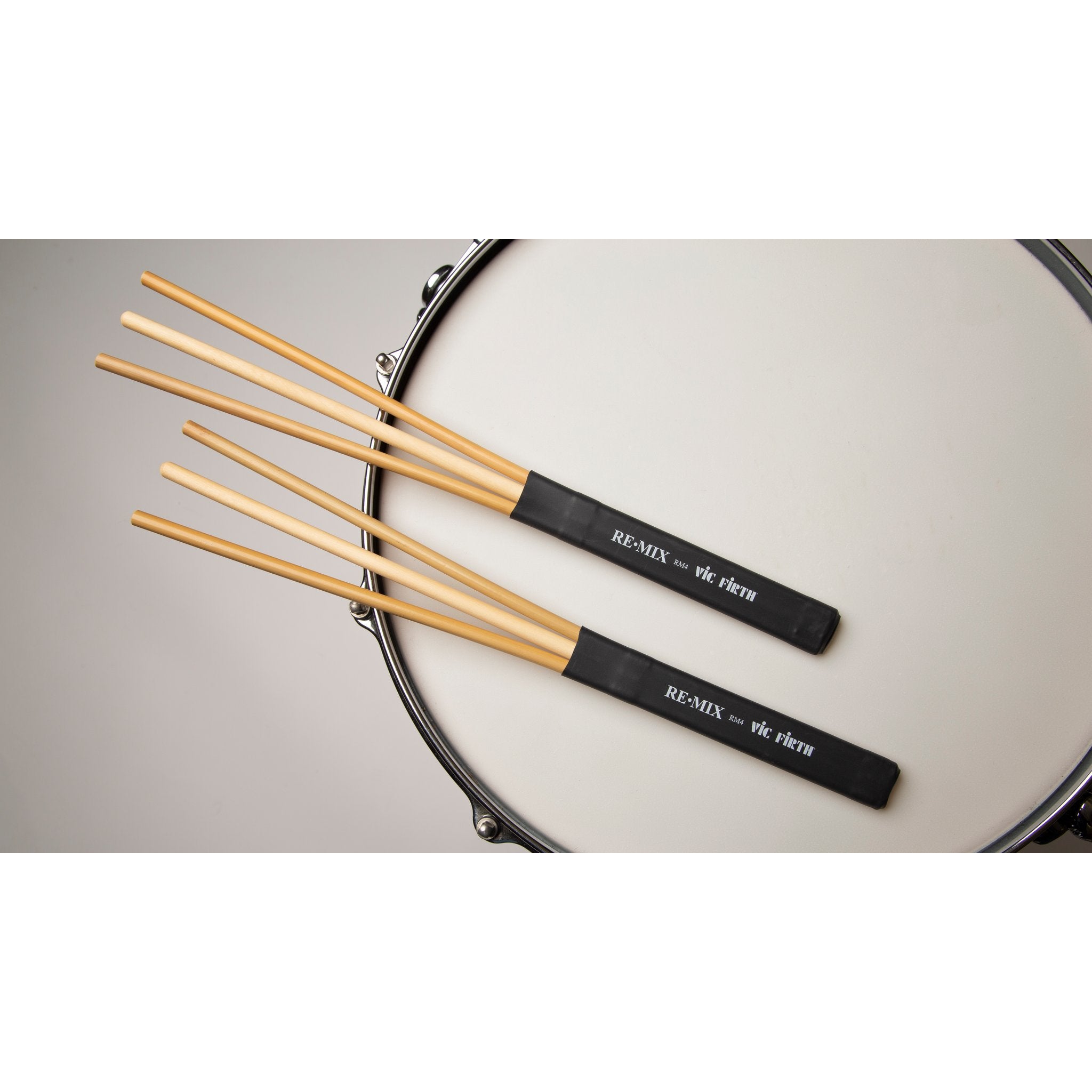 Vic Firth Re-Mix Brushes - Rattan & Birch - Image 7