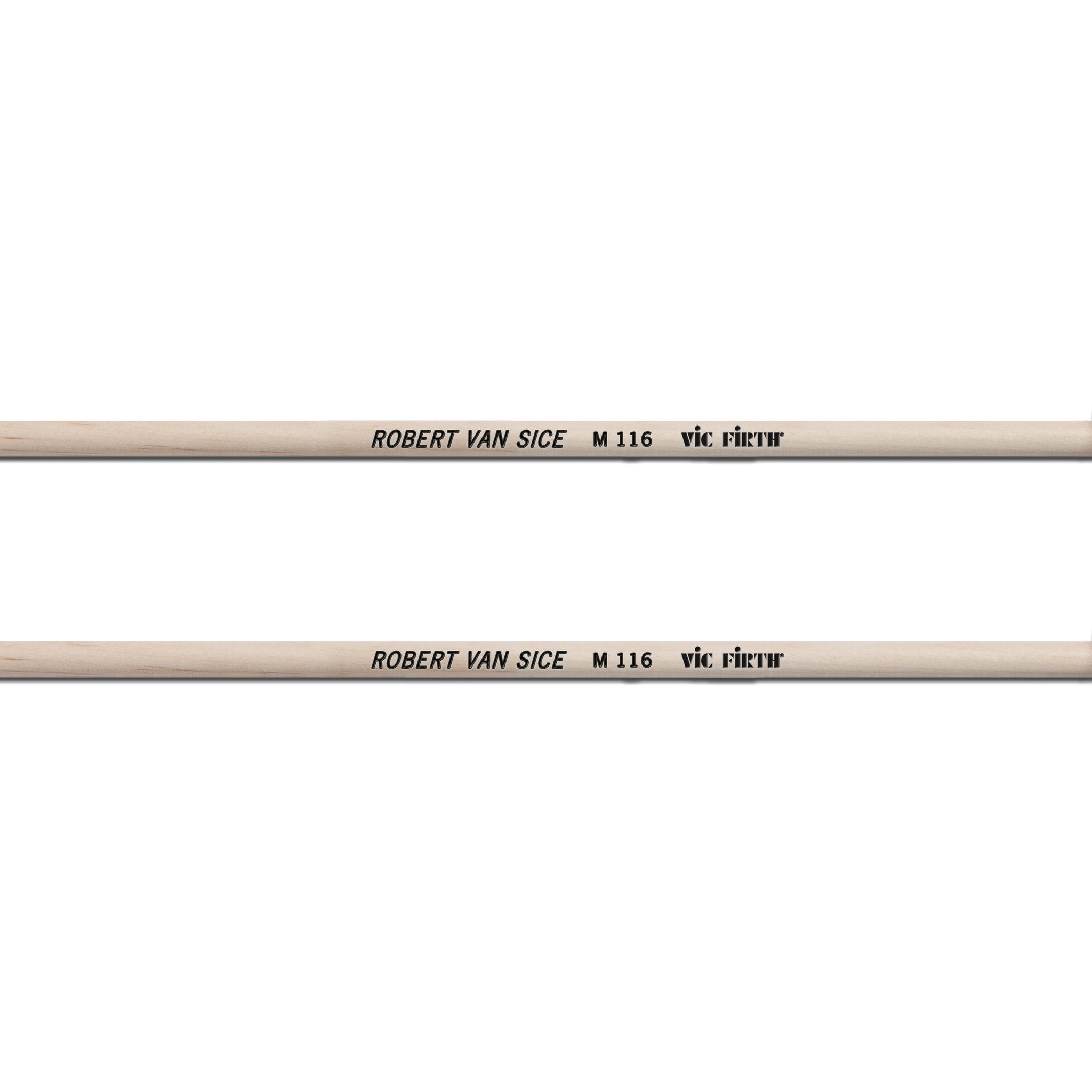 Vic Firth Robert Van Sice Marimba Mallets - Hard - Image 2