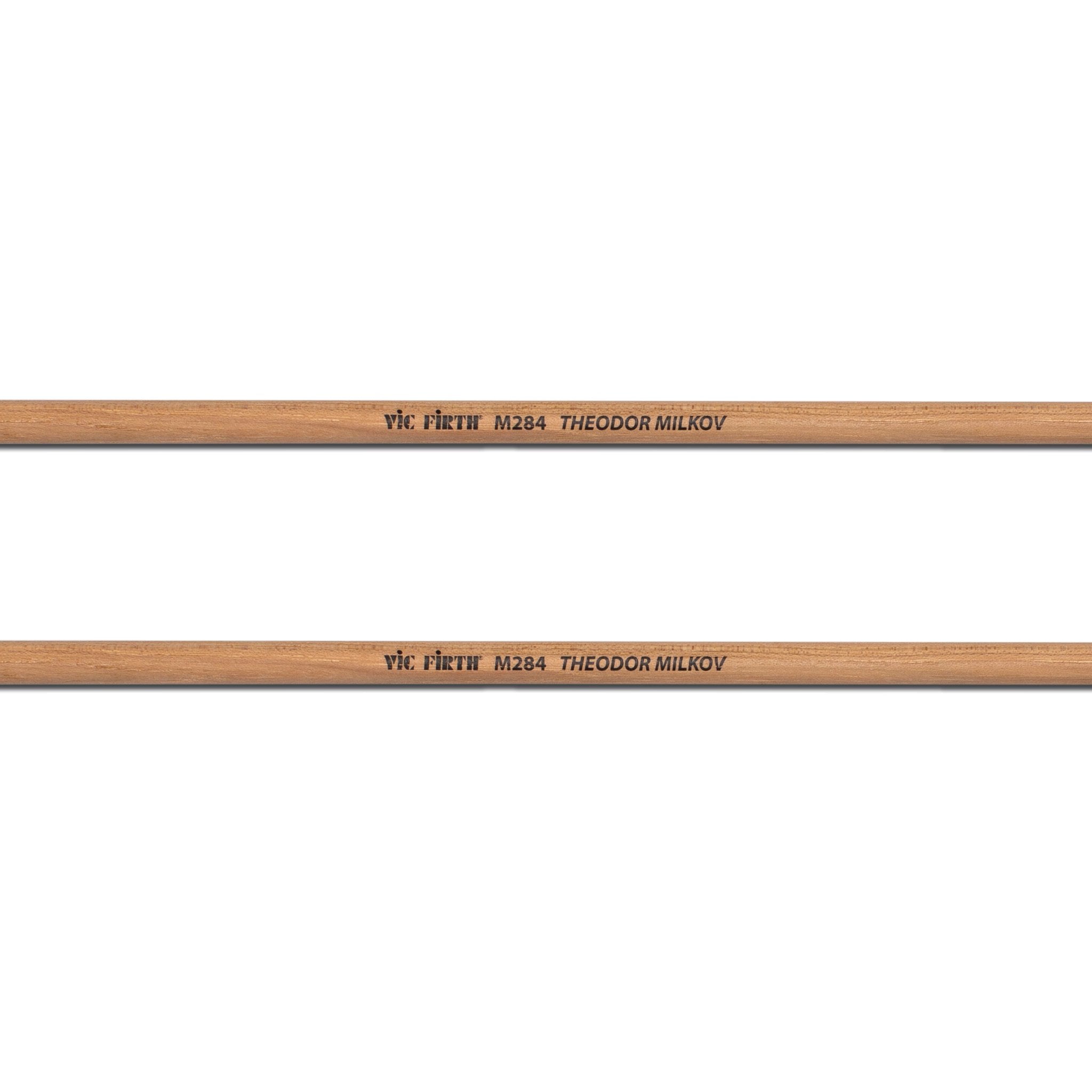 Vic Firth Theodor Milkov Medium Hard Marimba Mallets - Image 2