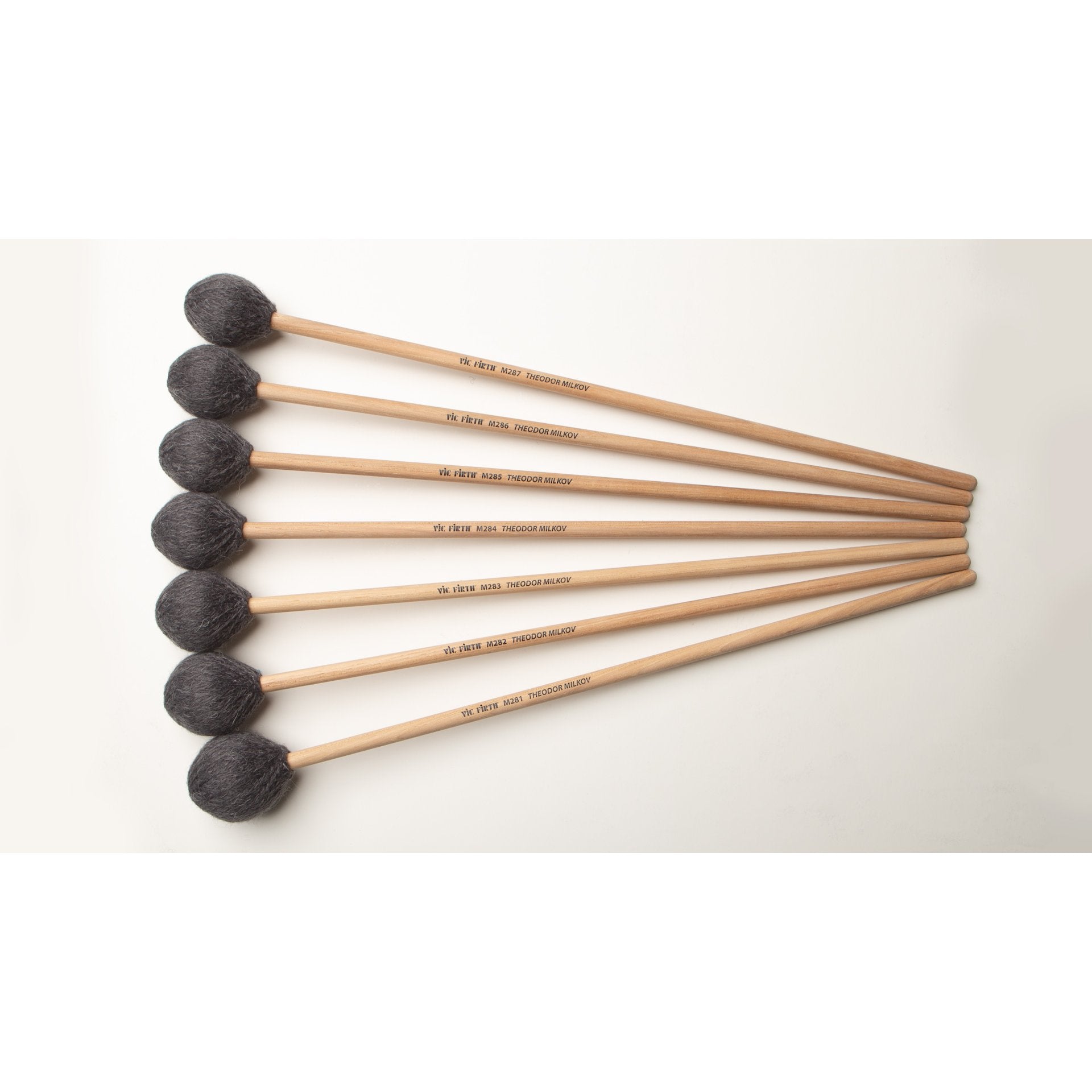 Vic Firth Theodor Milkov Medium Soft Marimba Mallets - Image 5