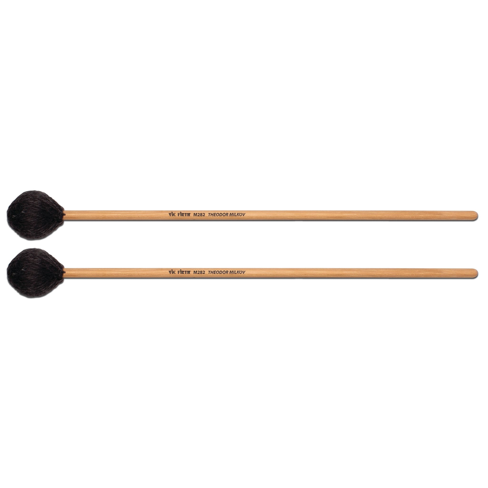 Vic Firth Theodor Milkov Medium Soft Marimba Mallets - Image 1