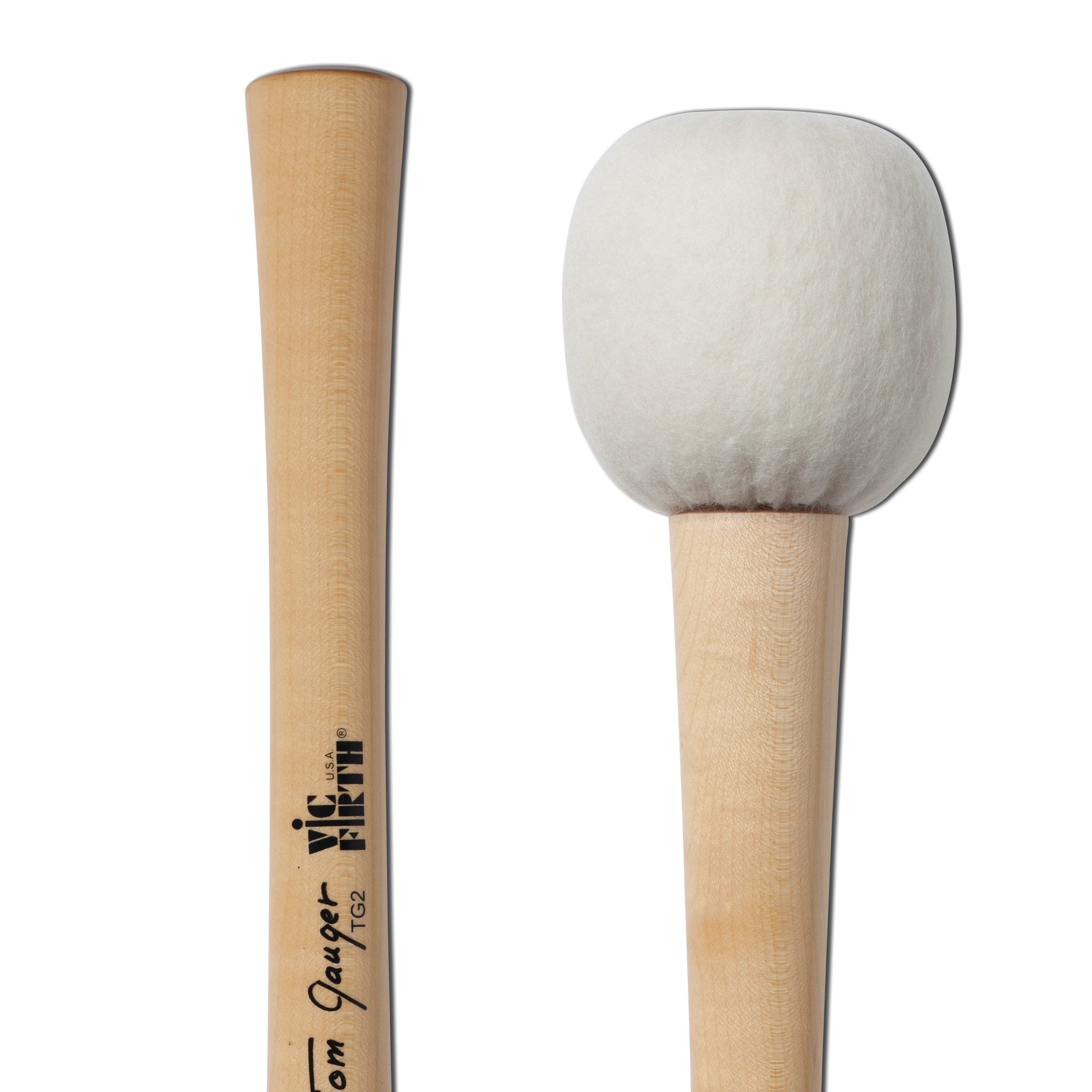 Vic Firth Tom Gauger TG02 Bass Drum Mallet - Legato - Image 3
