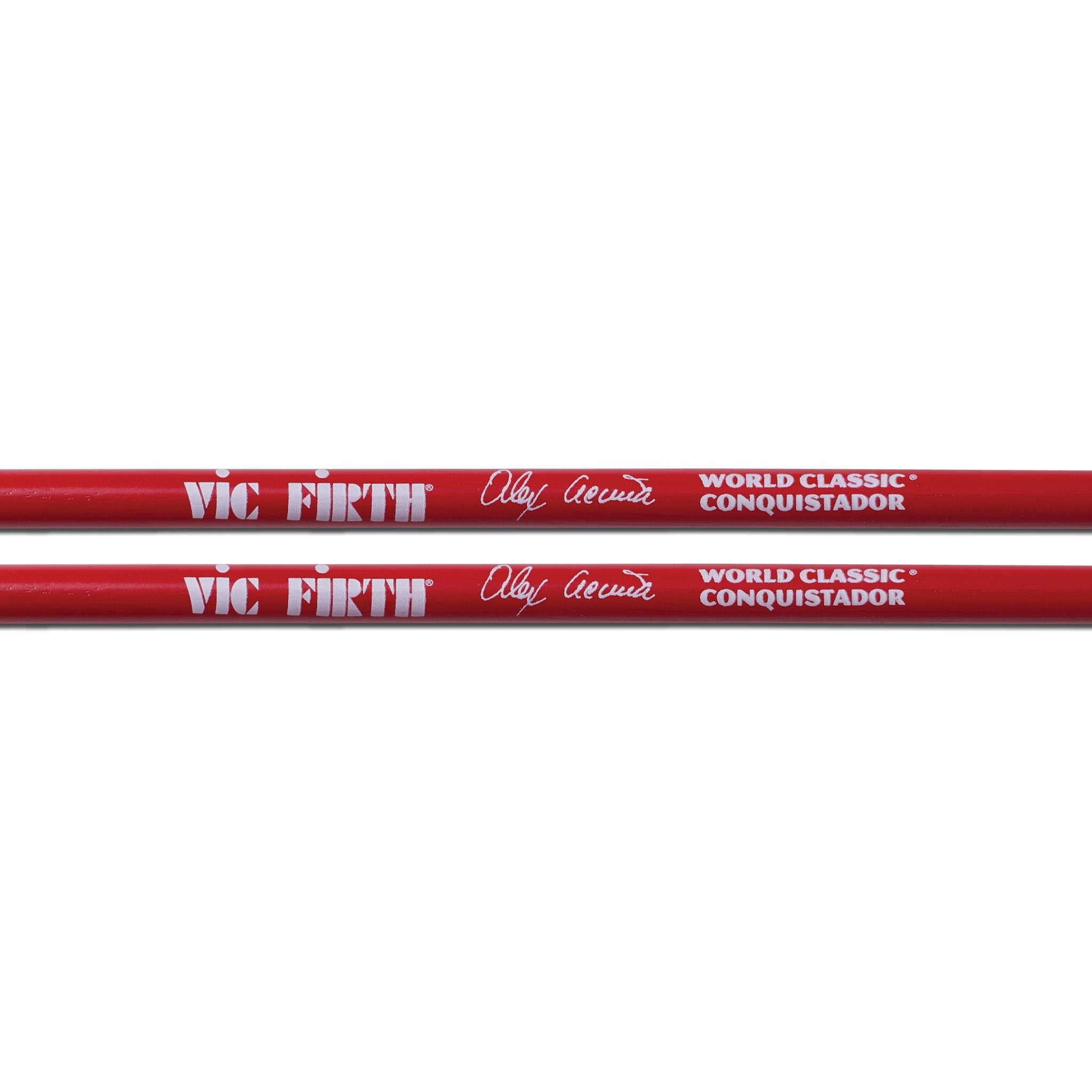 Vic Firth World Classic - Alex Acuna Red Conquistador - Image 2