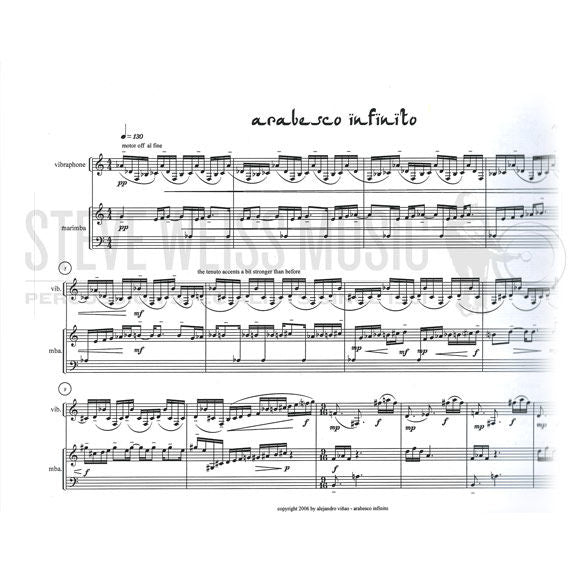Vinao-Arabesco Infinito (SCORE ONLY)-M/V