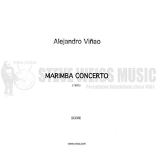 Vinao-Marimba Concerto (SCORE ONLY)-M/Orch.