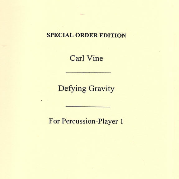 Vine-Defying Gravity (SET OF PARTS)--M/2T/P
