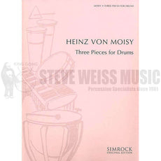 Von Moisy-Three Pieces for Drums-DS