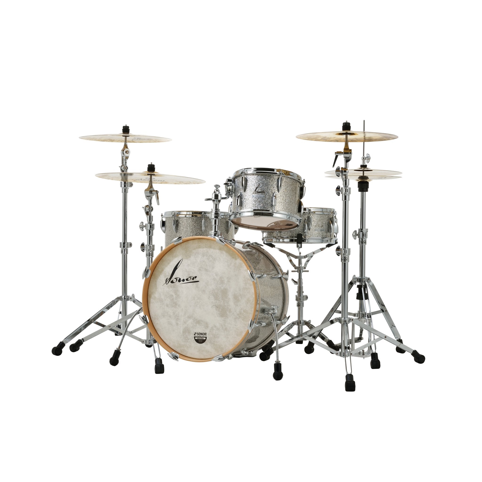 Sonor Vintage Series 22" 3pc Shell Pack - VSG Vintage Silver Glitter VT-322NMCVSG