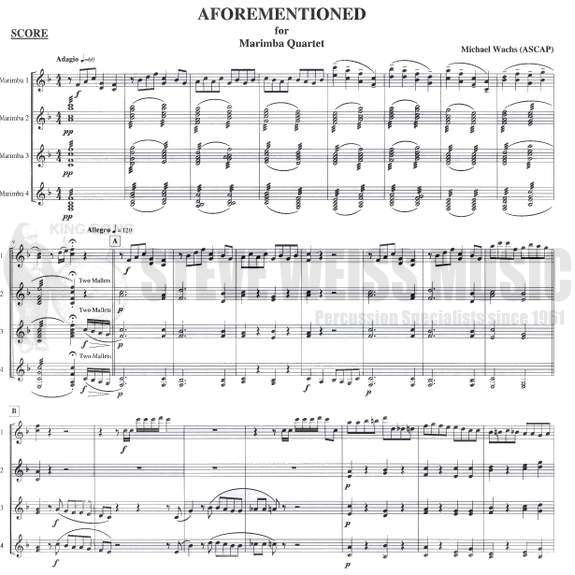 Wachs-Aforementioned (SP)-4M