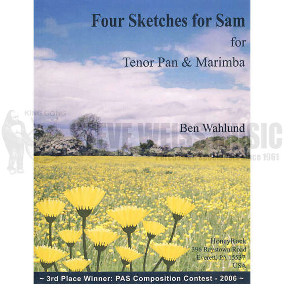 Wahlund-Four Sketches for Sam (SP)-M/Tenor Pan